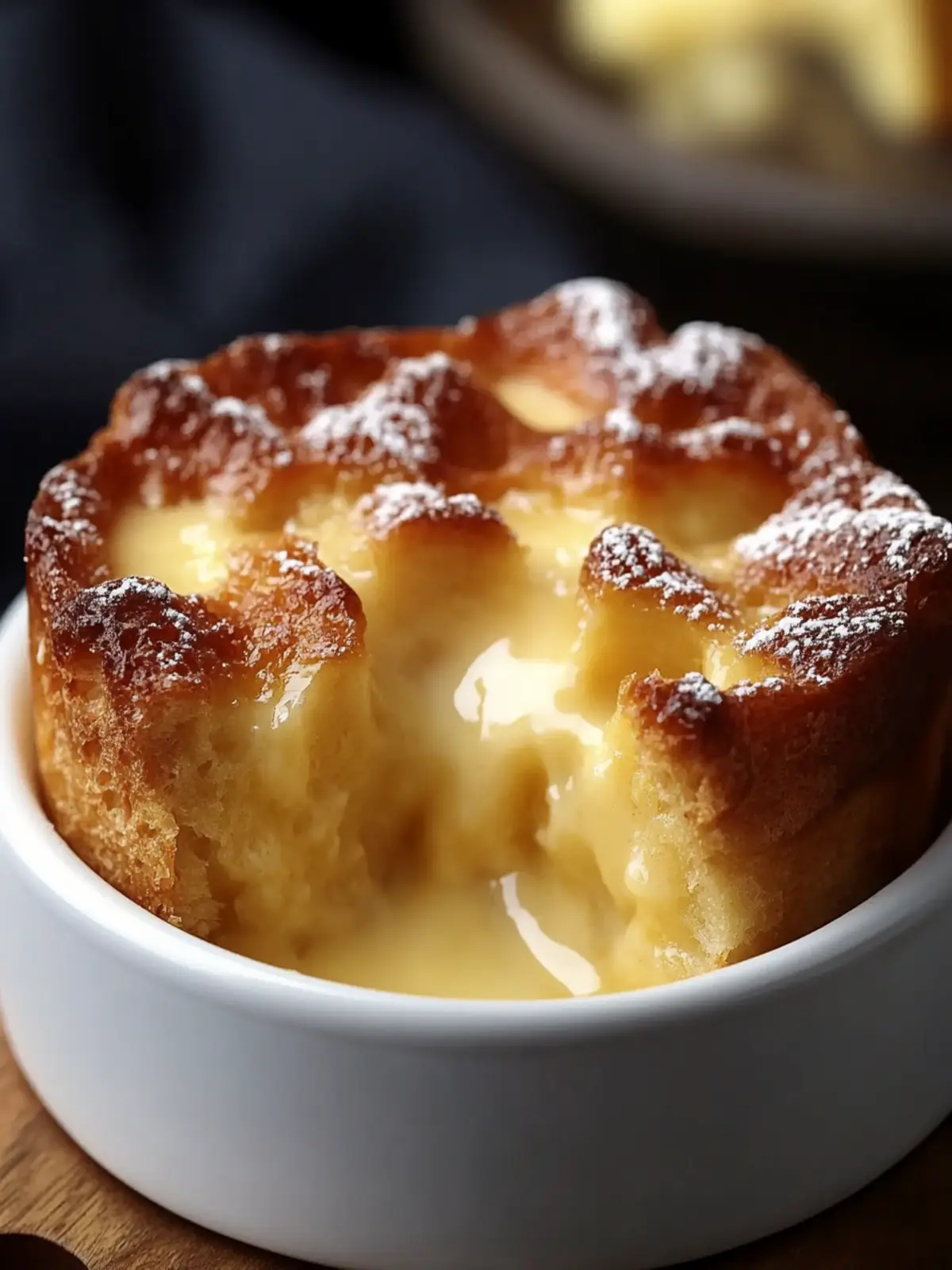 Classic Bread Pudding with Vanilla Custard A Cozy Delight 4 Classic Bread Pudding with Vanilla Custard
