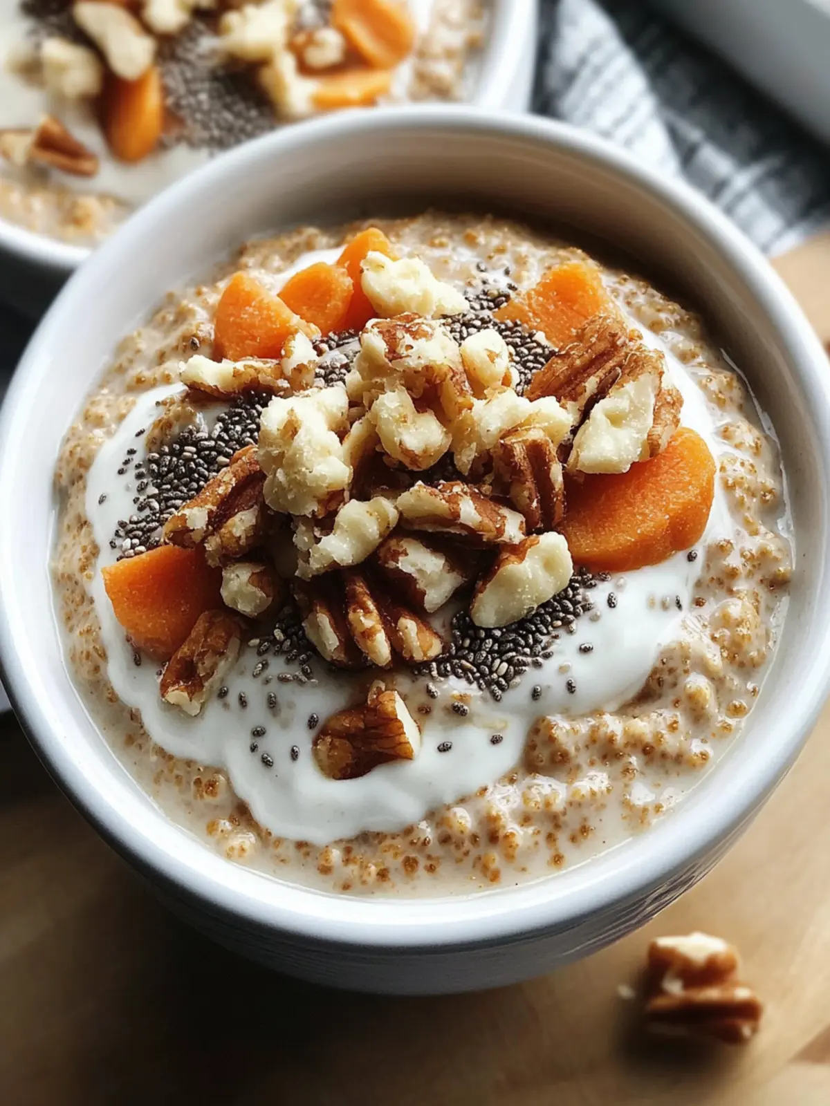 Carrot Cake Chia Oats: A Wholesome Breakfast Treat 3 Carrot Cake Chia Oats
