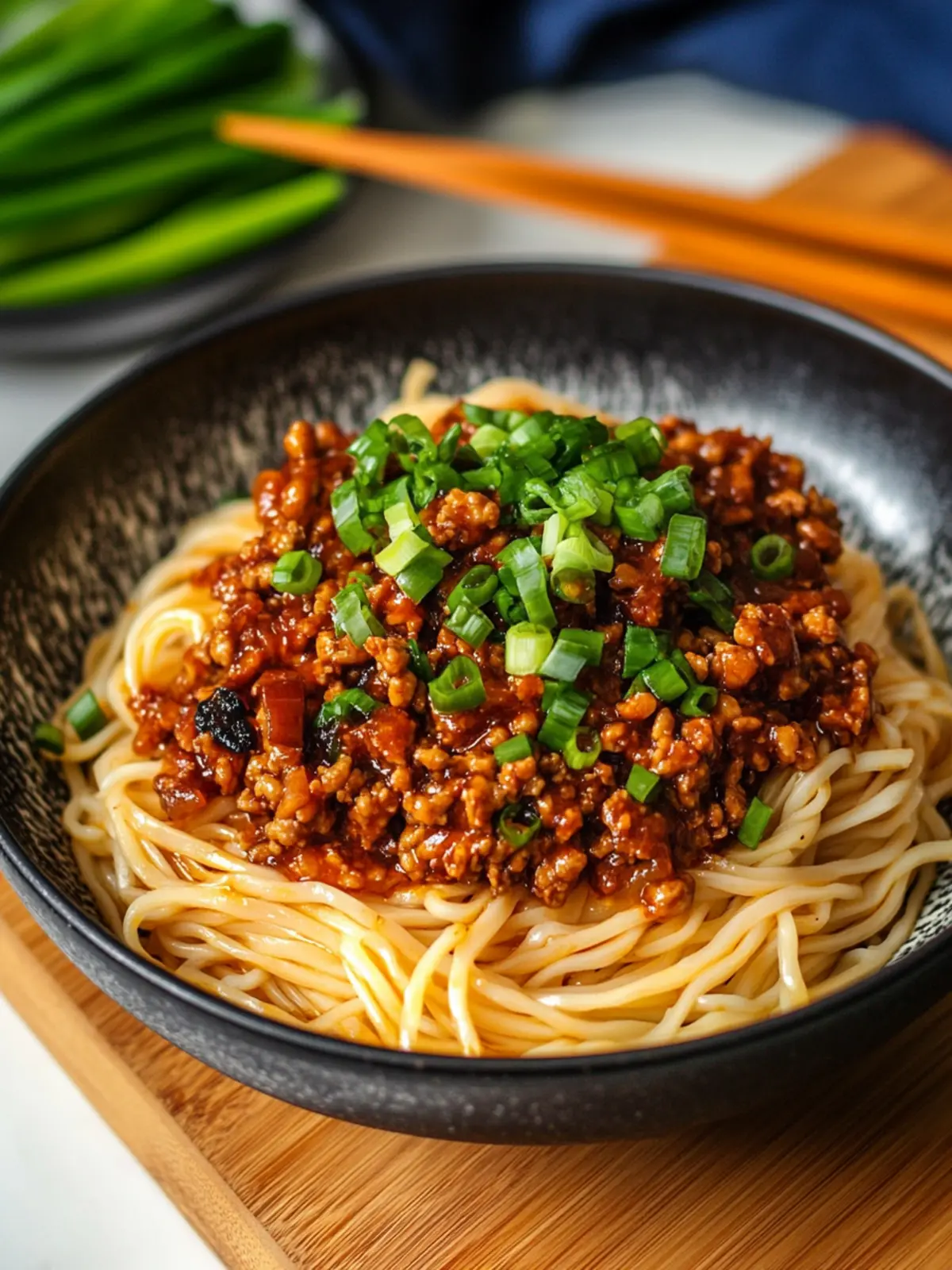 Zha Jiang Mian: Easy 20-Minute Fried Sauce Noodles You'll Love 2 Zha Jiang Mian (Easy 20 Minute Fried Sauce Noodles)