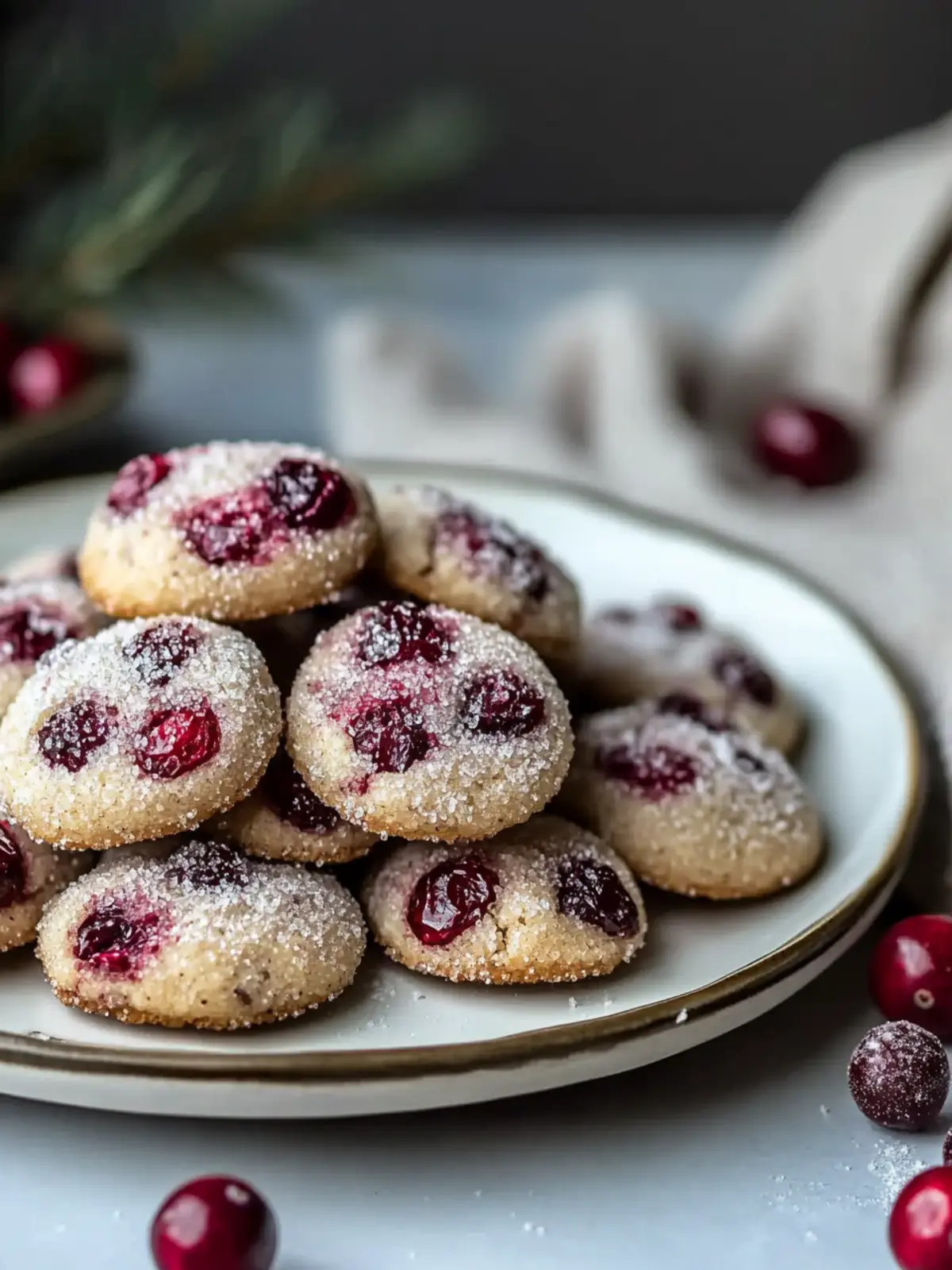 Sparkling Sugarplum Cranberry Cookies for Joyful Holiday Cheer 4 Sparkling Sugarplum Cranberry Cookies