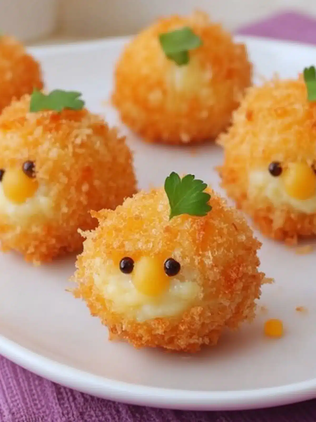 Delightful Baby Chick Cheese Balls for Your Easter Table 2 Baby Chick Cheese Balls