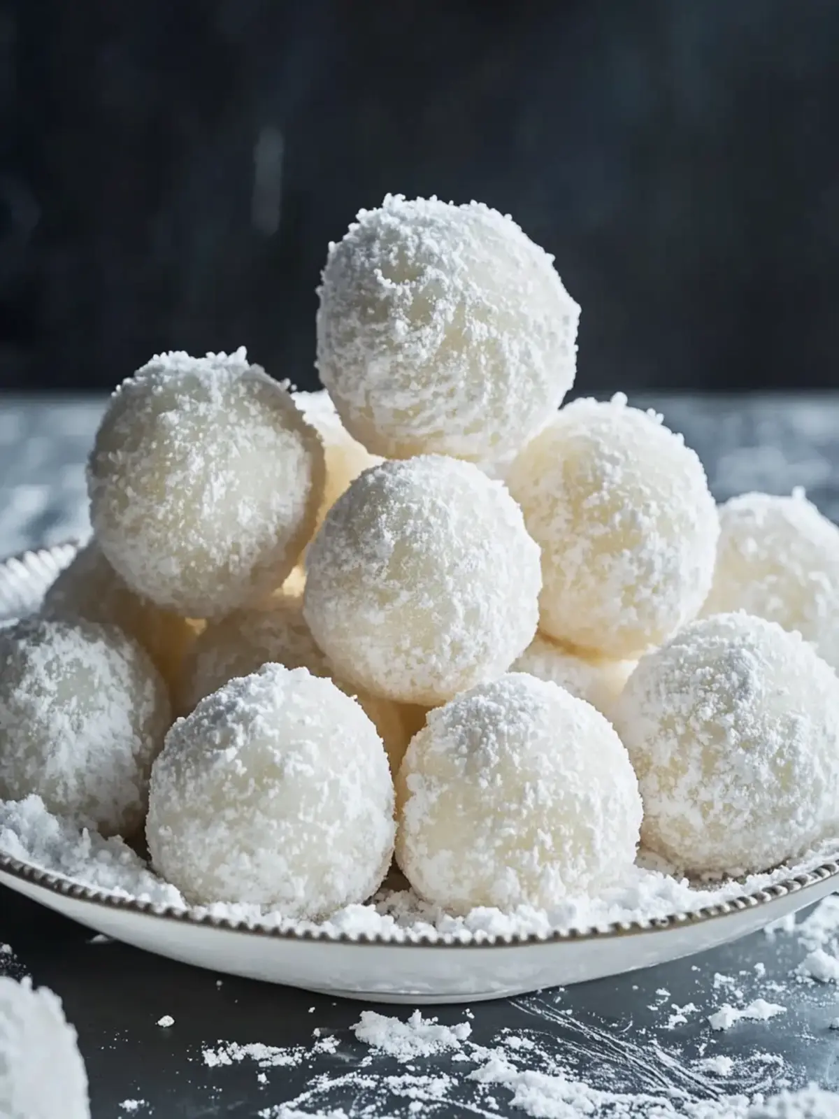 Sweetened Condensed Milk Snowballs: Your Easy No-Bake Delight 2 Sweetened Condensed Milk Snowballs