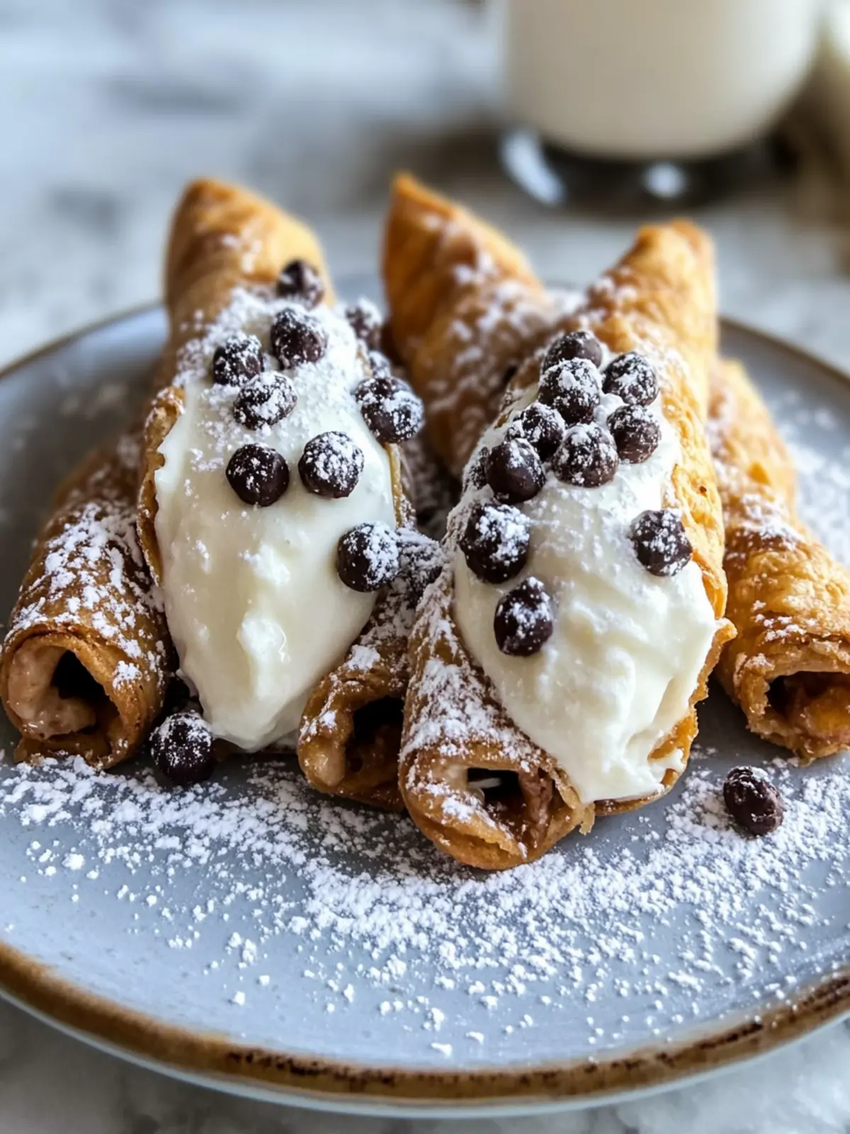 Italian Cannoli Cookies with Sweet Ricotta Filling Delight 4 Italian Cannoli Cookies