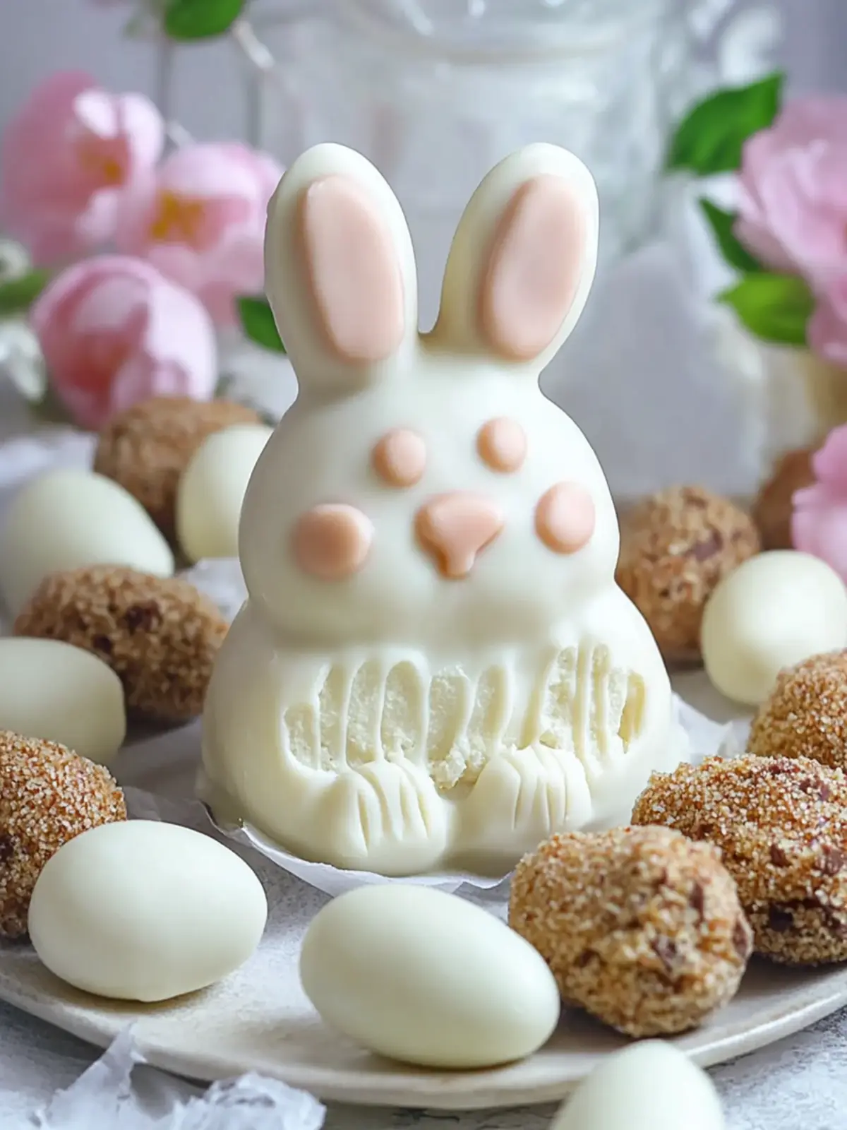 Creamy White Chocolate Easter Bunnies You Can Make Today 3 White Chocolate Easter Bunnies