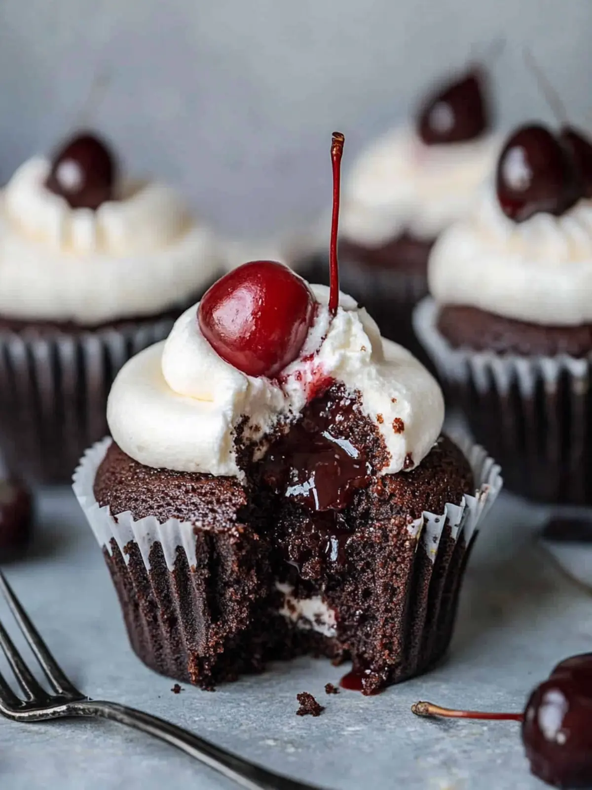 Paleo Black Forest Cupcakes That Will Wow Your Summer Guests 2 PALEO BLACK FOREST CUPCAKES