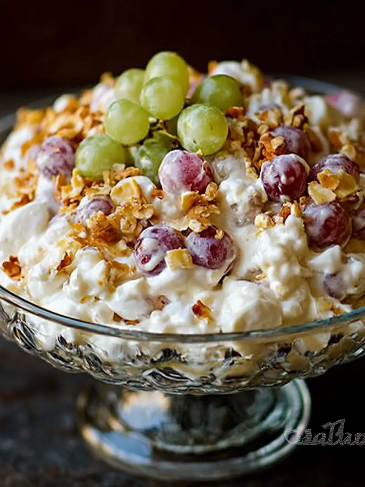 Delightful Creamy Grape Salad Dessert That Refreshes Your Summer 2 Creamy Grape Salad Dessert