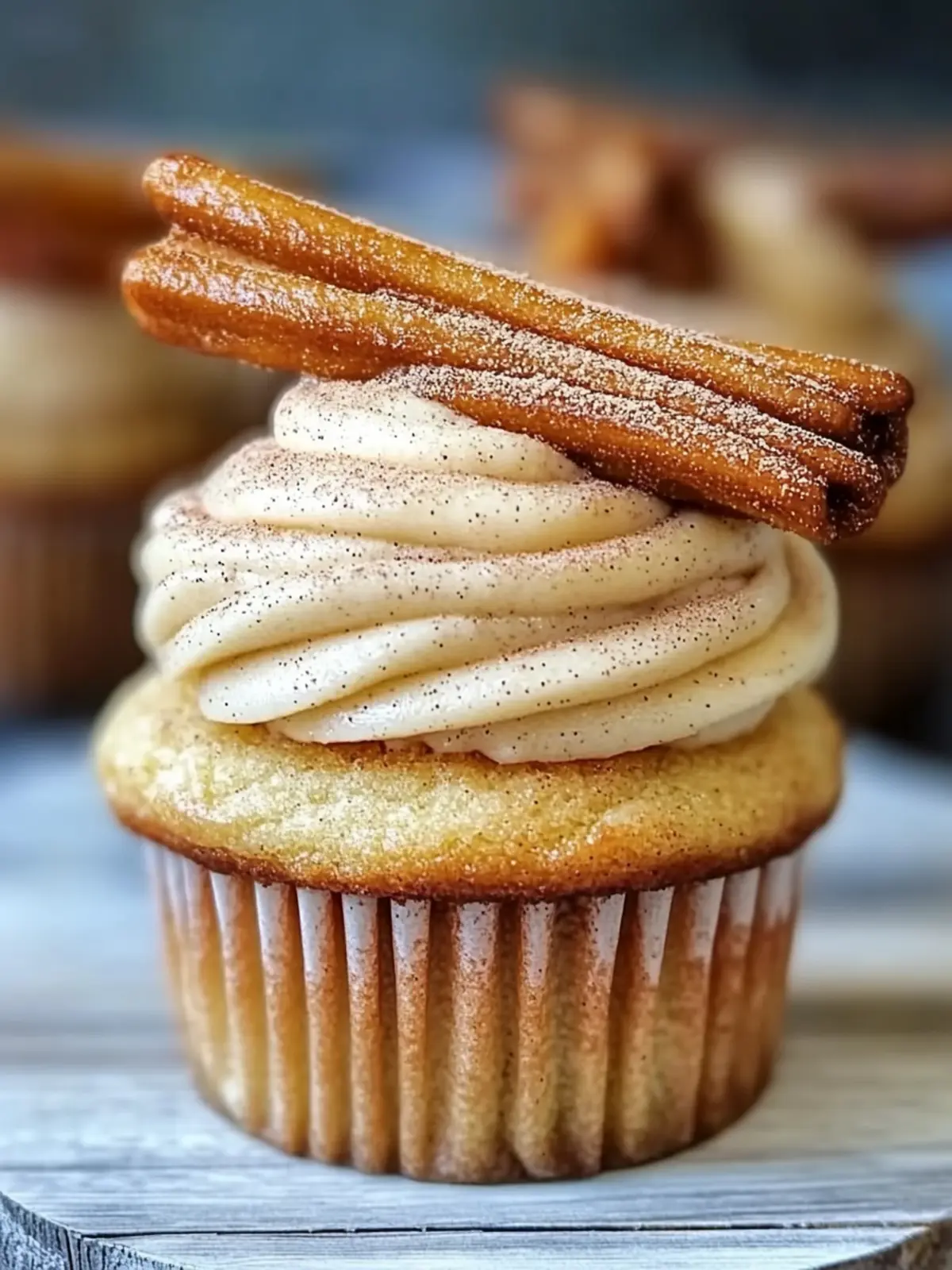 Churro Cupcakes with Cinnamon Cream Cheese Frosting Bliss Awaits 3 Churro Cupcakes with Cinnamon Cream Cheese Frosting Bliss