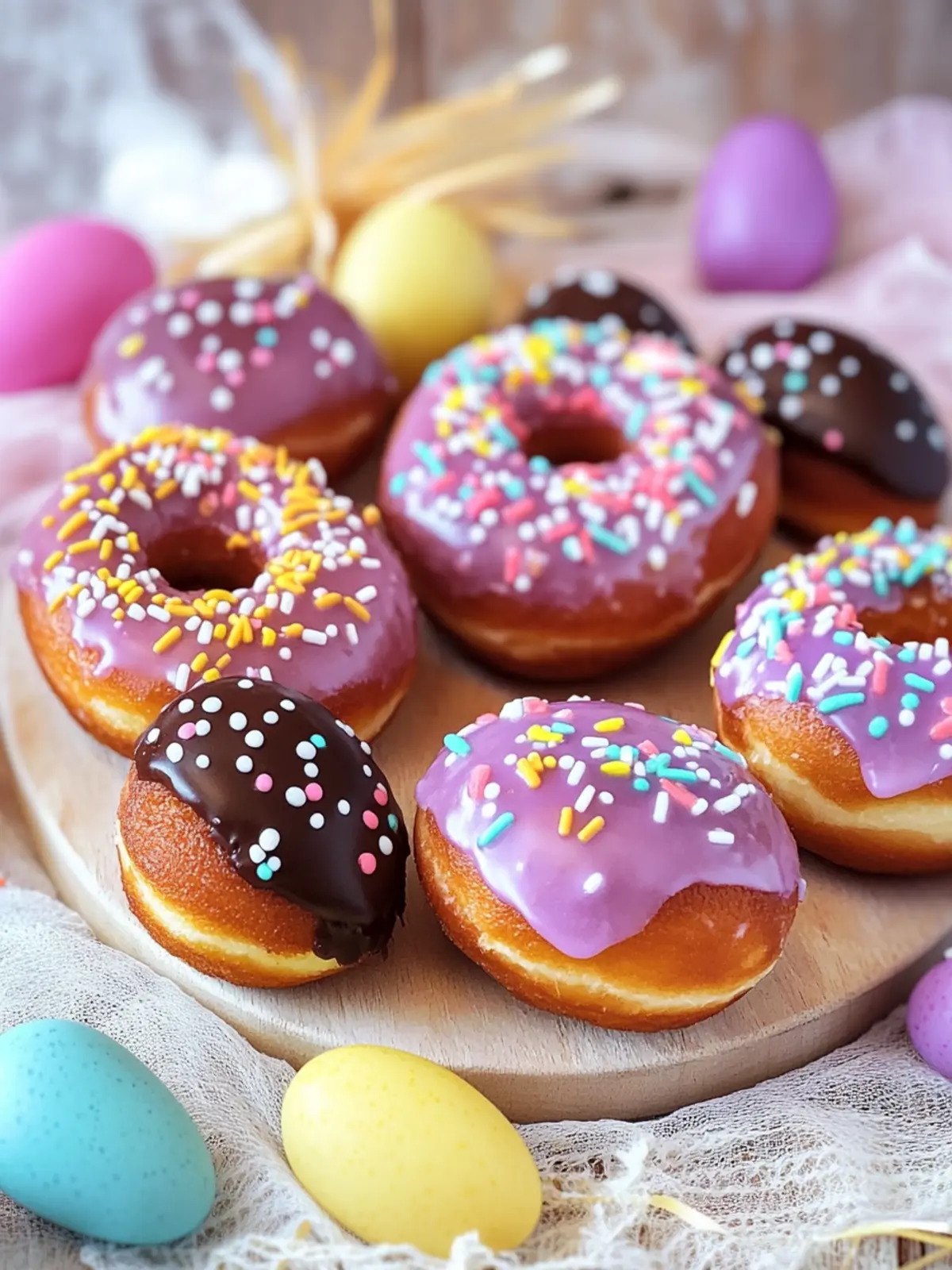 Easter Egg Doughnuts: Sweet Treats for a Festive Brunch 4 Easter Egg Doughnuts