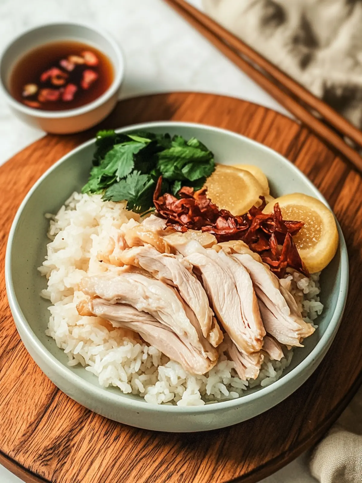 Savor Taiwanese Chicken Rice: A Comforting Bowl of Joy 2 Taiwanese Chicken Rice (Chiayi Turkey Rice)