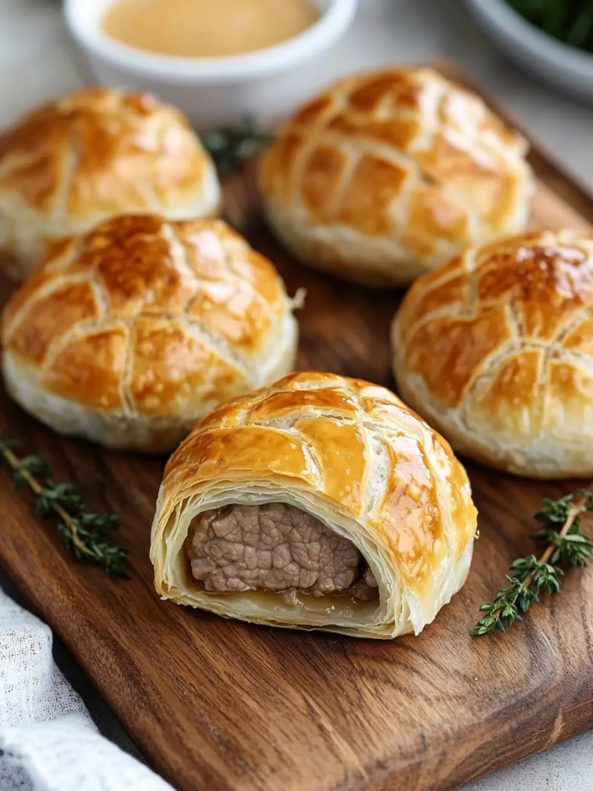 Irresistible Beef Wellington Bites for Effortless Entertaining 3 Beef Wellington Bites