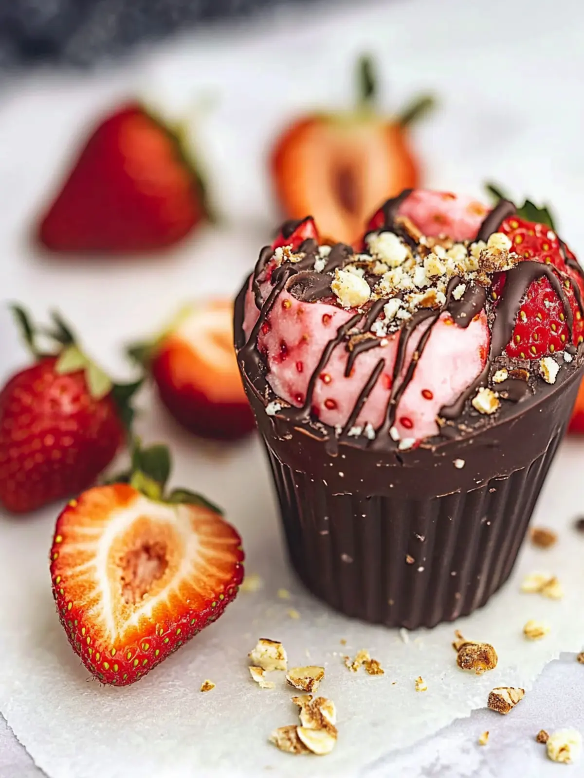 Ultimate TikTok Strawberry Chocolate Viral Recipe You'll Love 3 TikTok Strawberry Chocolate Viral Recipe