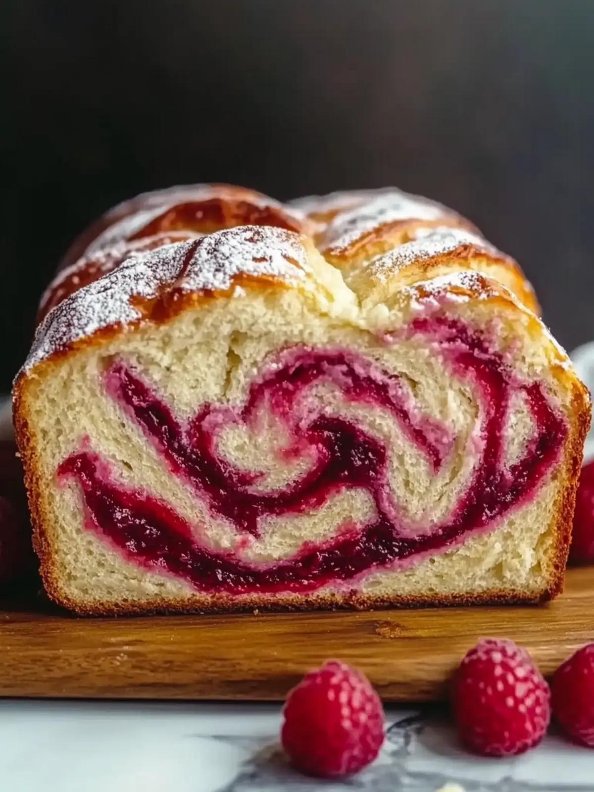 Raspberry Swirl Brioche Loaf: Your New Weekend Delight 3 Raspberry Swirl Brioche Loaf