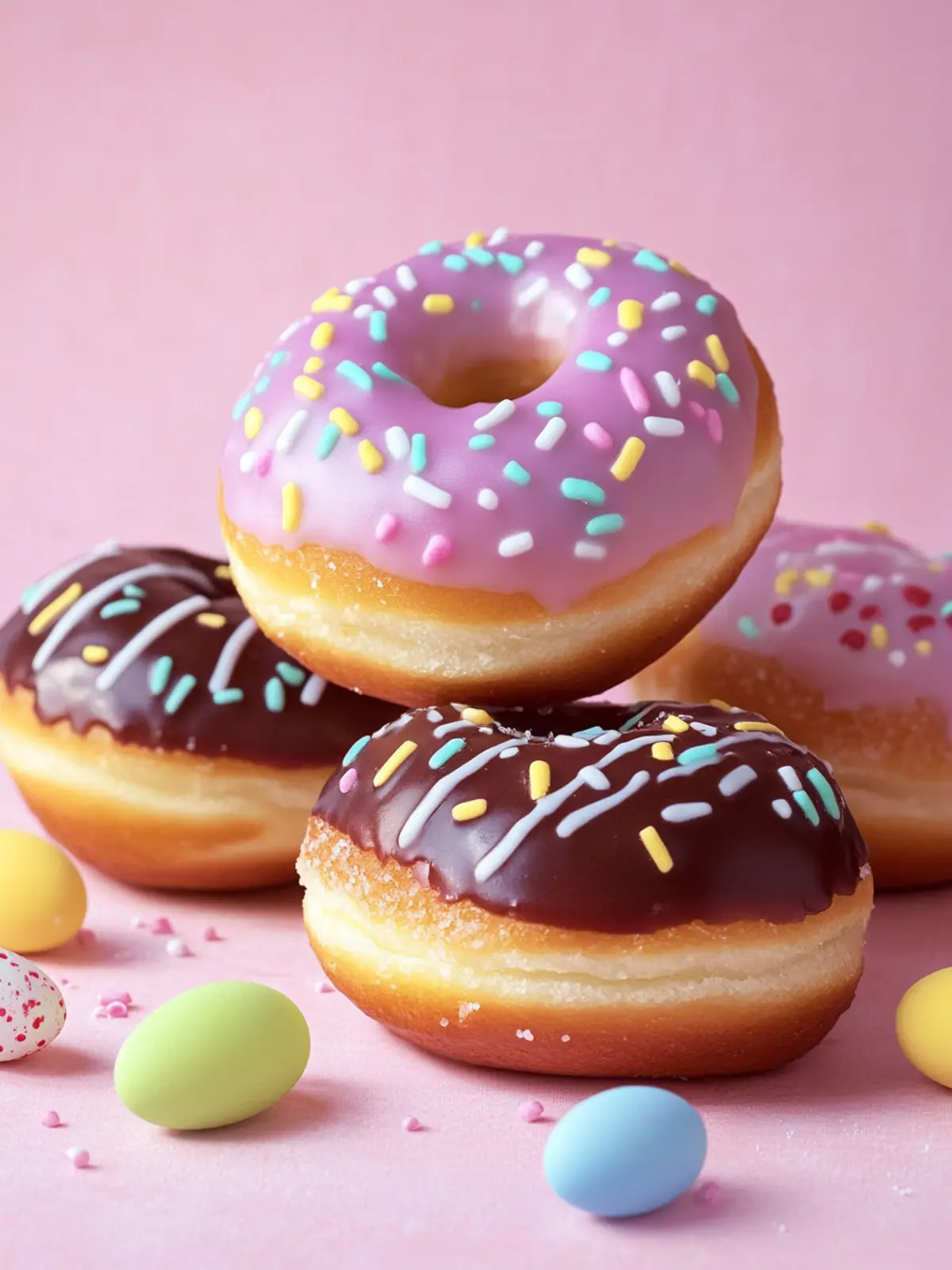 Easter Egg Doughnuts: Sweet Treats for a Festive Brunch 2 Easter Egg Doughnuts