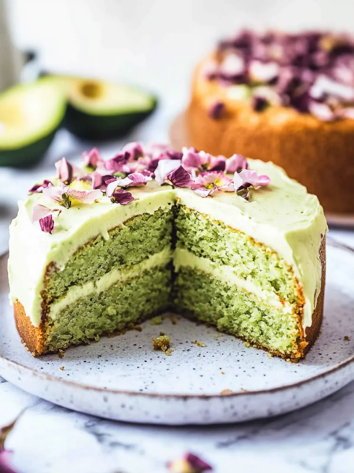 Deliciously Moist Avocado Cake for a Healthier Treat 4 Avocado Cake