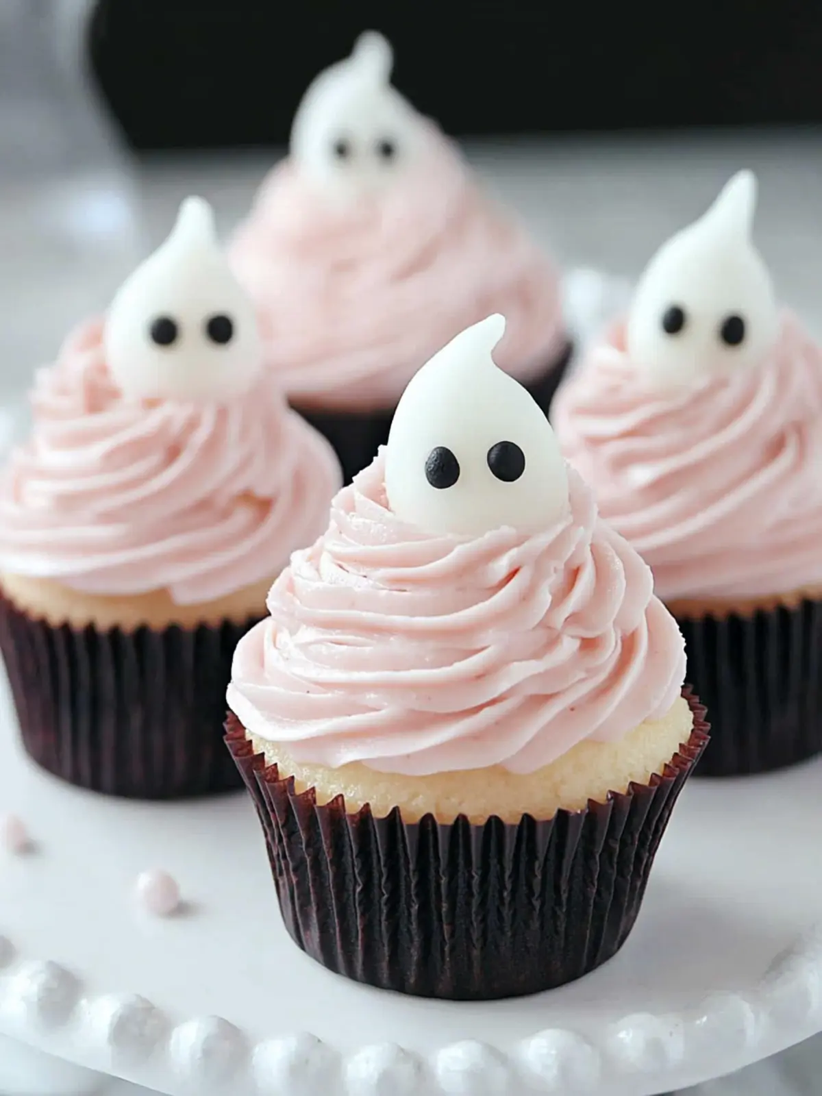 Spooktacular Ghost Cupcakes That Will Delight Everyone 2 Ghost Cupcakes