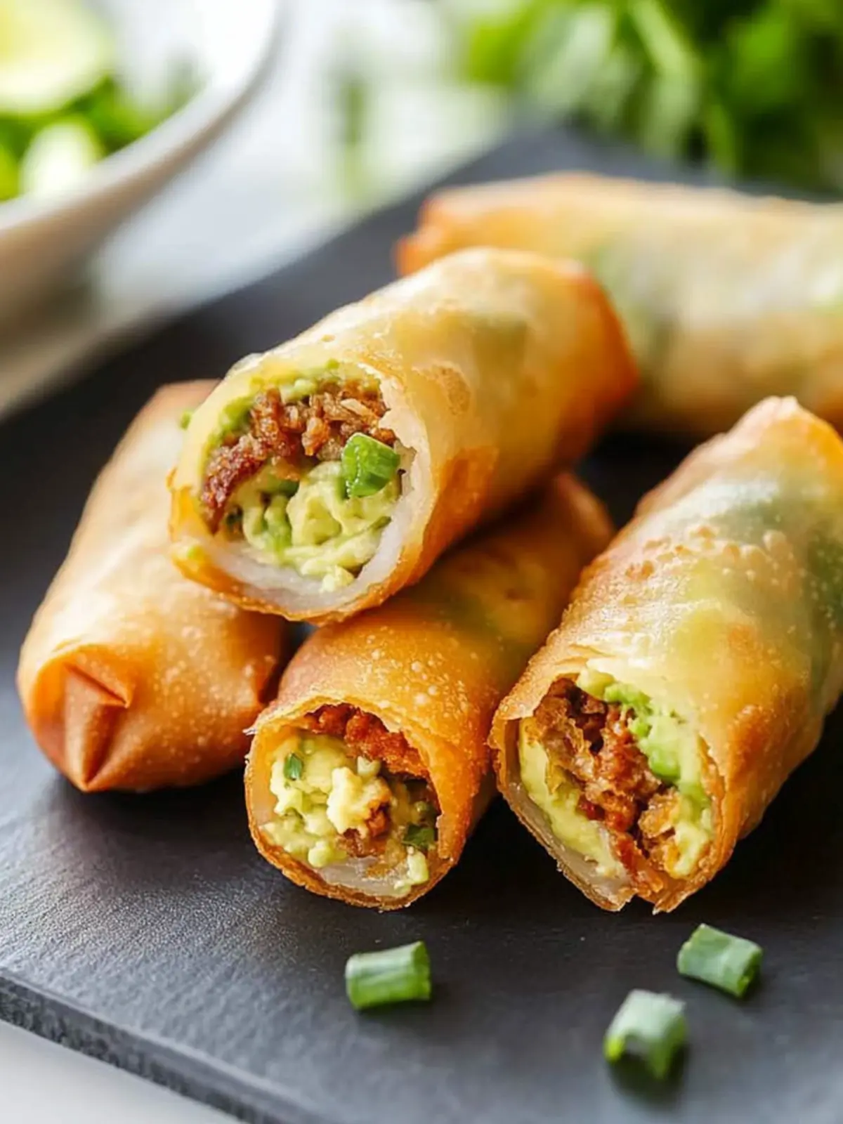 Cheesecake Factory Avocado Egg Rolls You'll Crave Daily! 4 Cheesesteak Factory Avocado Egg Rolls