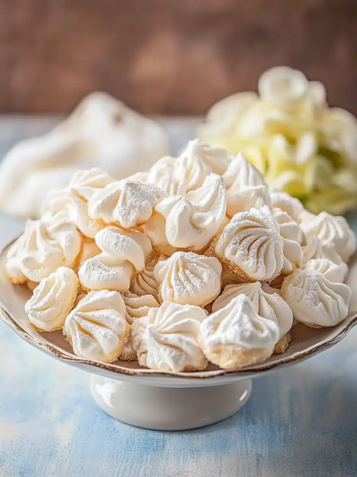 Meringue Shell Cookies: Irresistible Walnut Treasures to Share 4 Meringue Shell Cookies