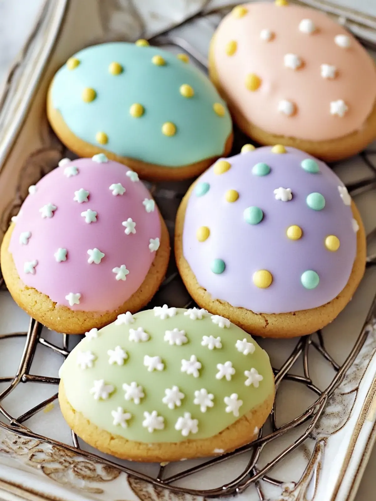 Fondant-Covered Easter Egg Cookies That Wow Every Bunny 4 Fondant-Covered Easter Egg Cookies