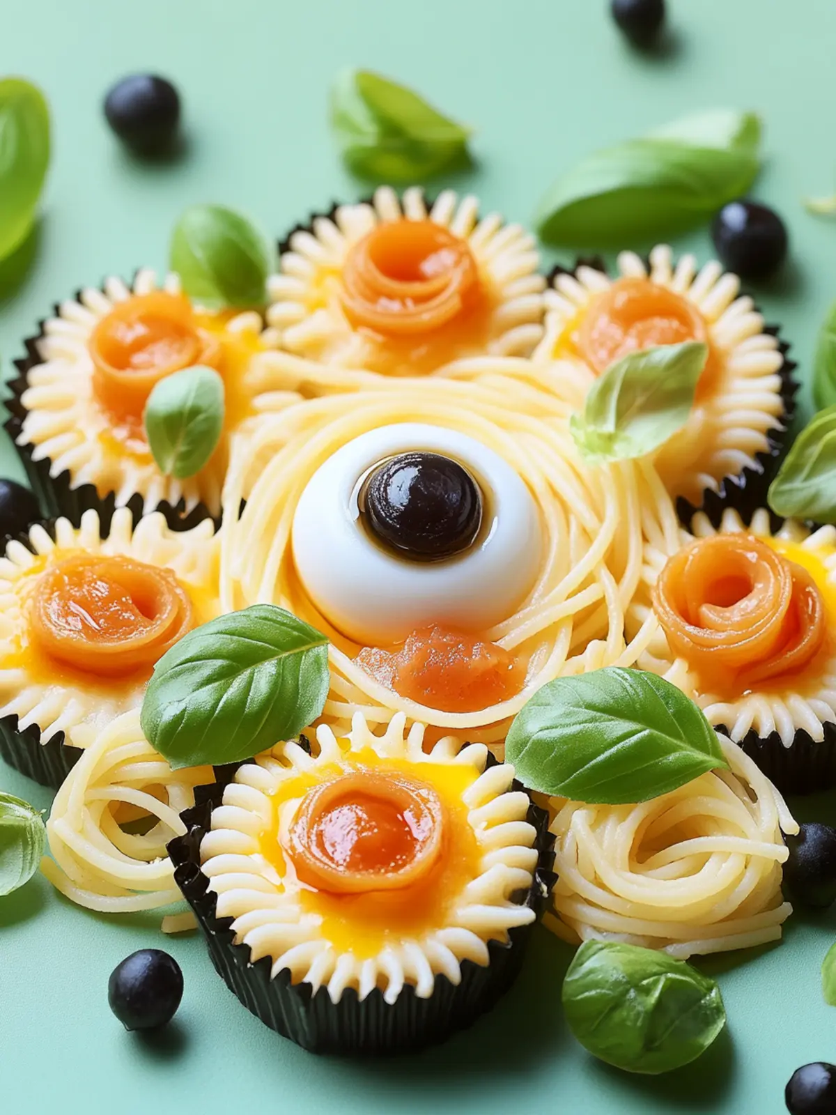 Eyeball Pasta Bites That Will Wow Your Halloween Guests 4 Eyeball Pasta Bites