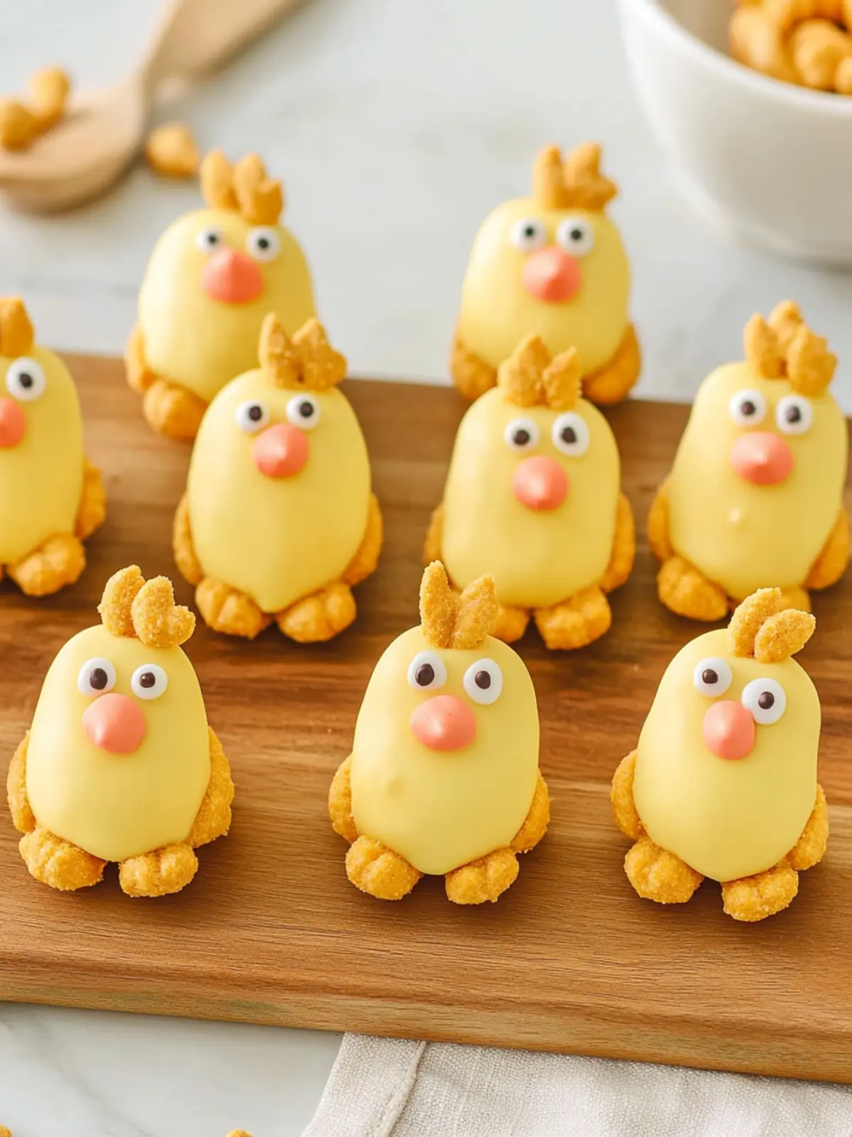 Crunchy Nutter Butter Chicks for Adorable Easter Fun 2 Crunchy Nutter Butter Chicks