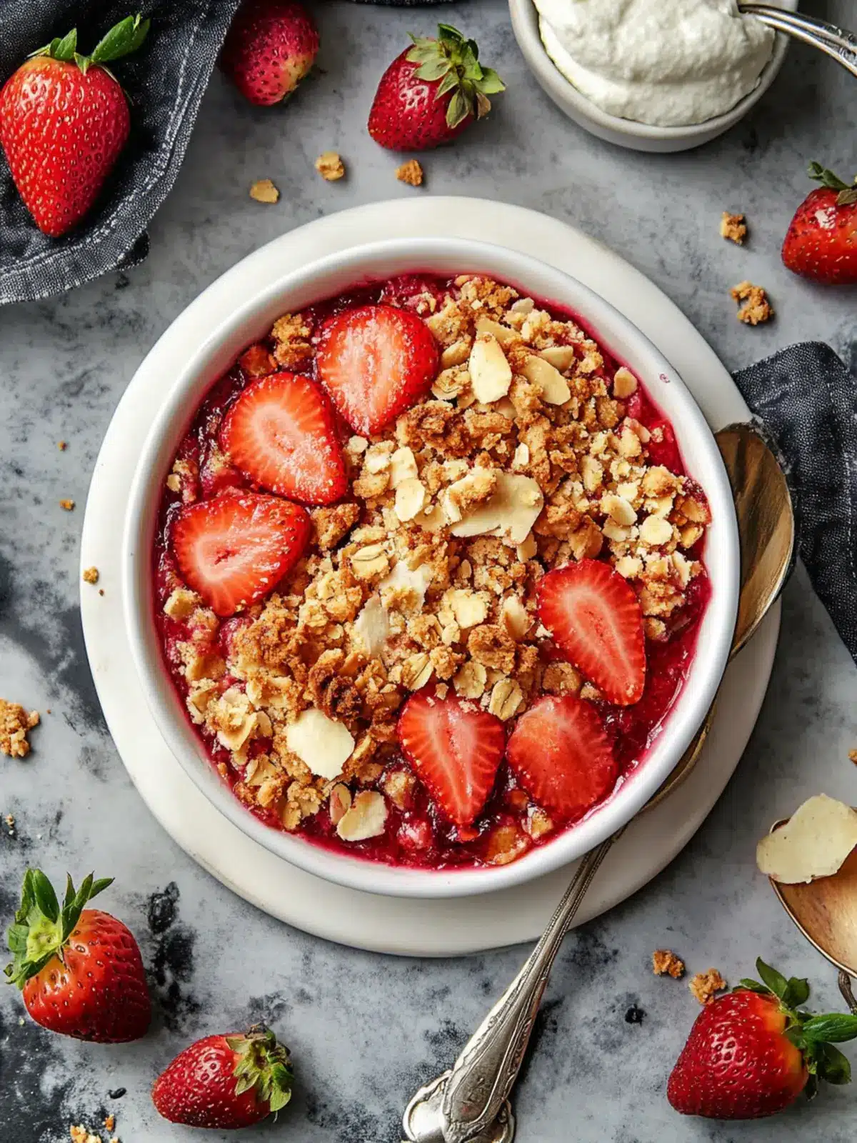 Nutty Strawberry Crisp That s Gluten-Free and Irresistible 2 Strawberry Crisp