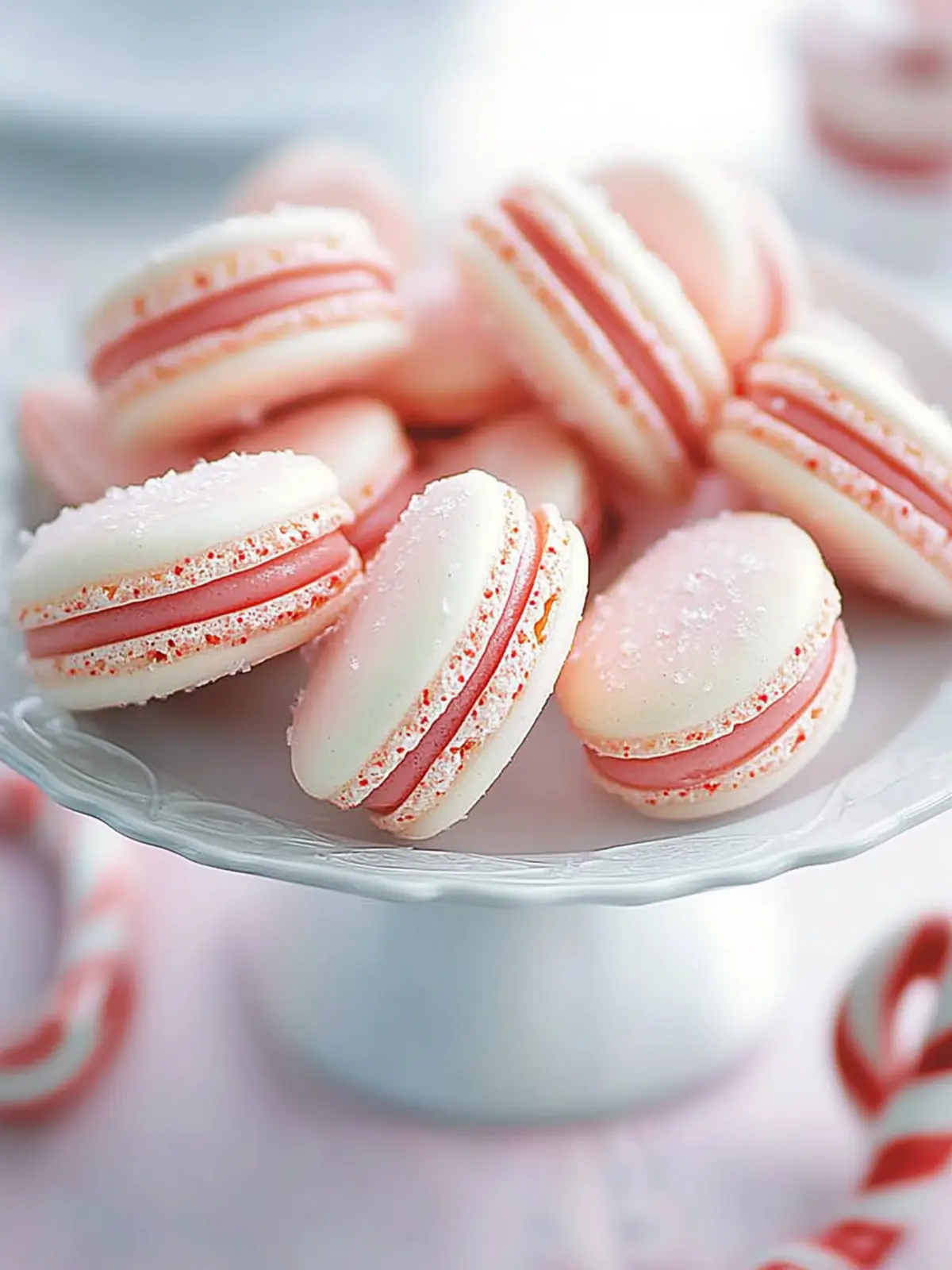 Adriano Zumbo s Candy Cane Macarons: A Festive Delight 2 Adriano Zumbo: Candy cane macarons