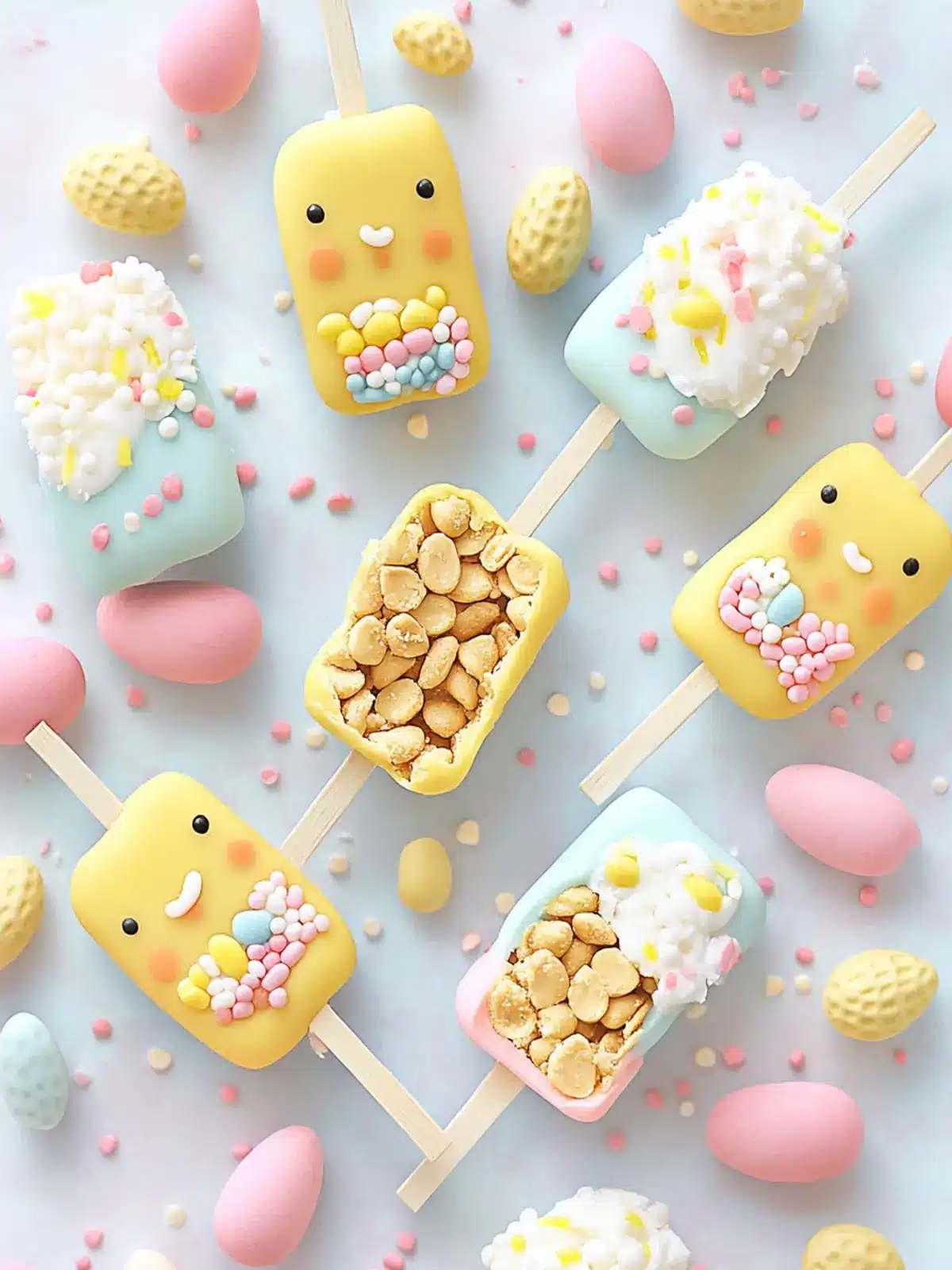 Easter Peanut Chews Candy Pops Made Easy for Festive Fun 2 Easter Peanut Chews Candy Pops