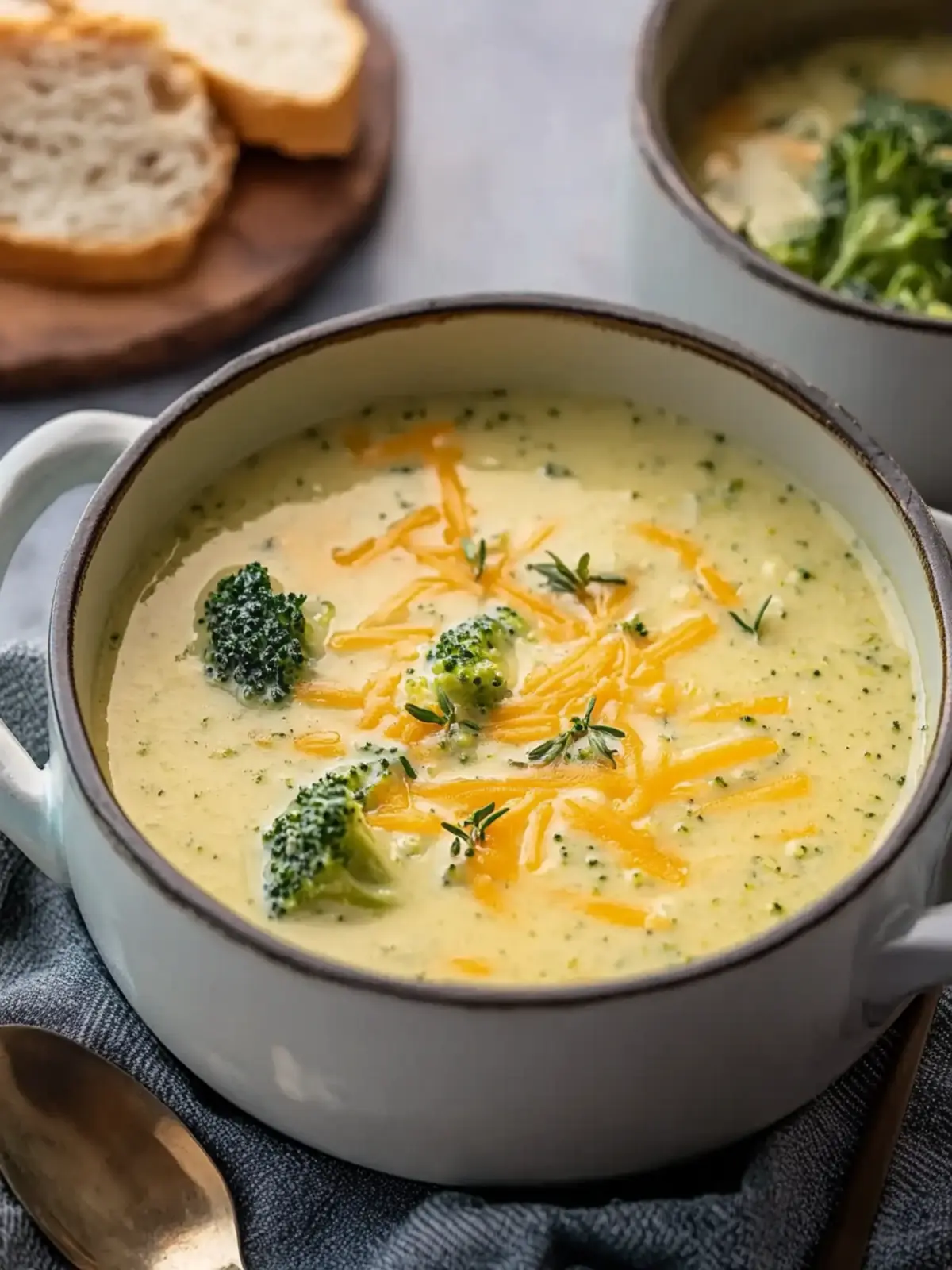 Creamy Broccoli Cheddar Soup Recipe You'll Love at Home 3 Broccoli Cheddar Soup