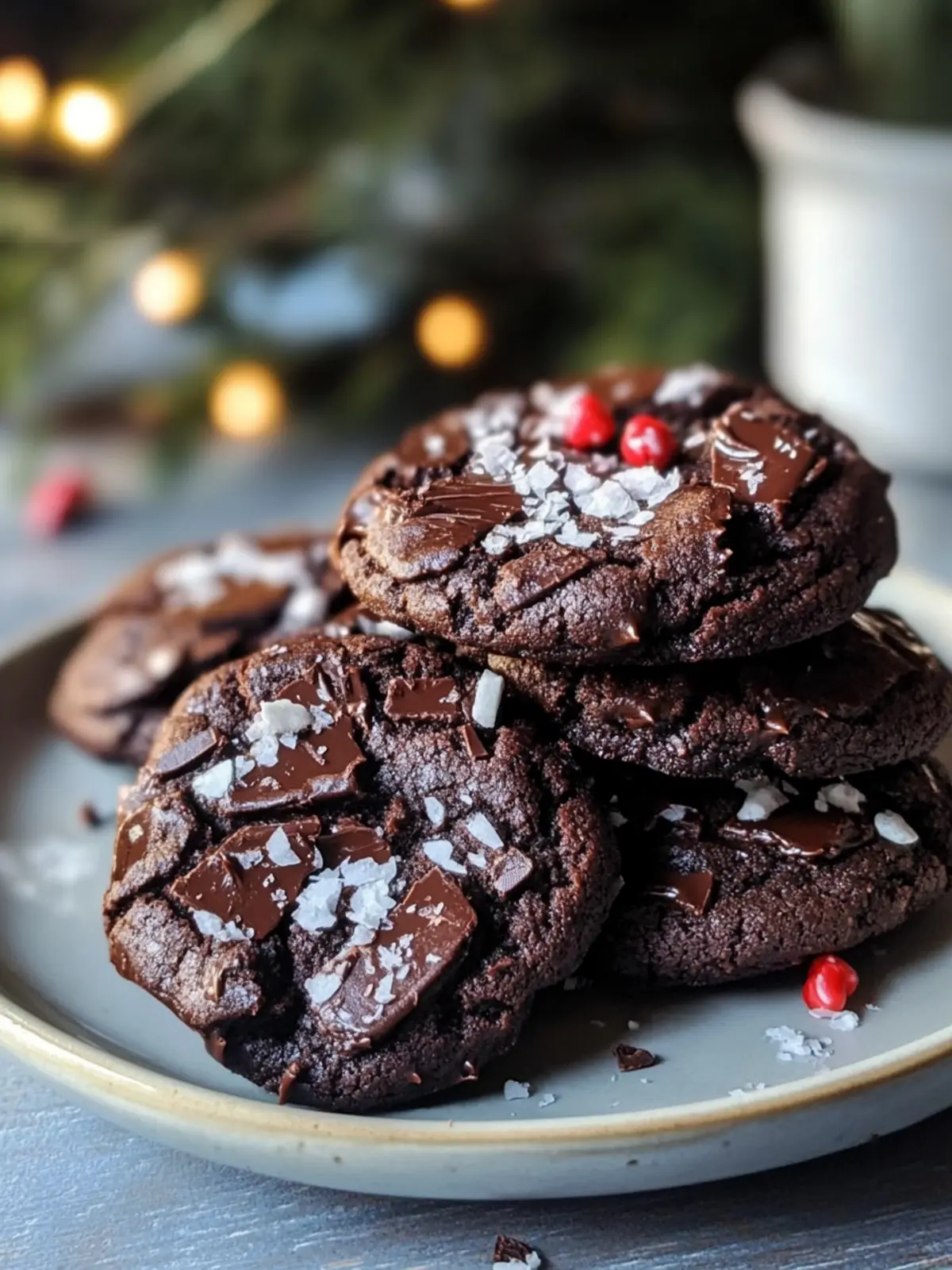 Vegan Chocolate Peppermint Cookies for Festive Joy 3 Vegan Chocolate Peppermint Cookies