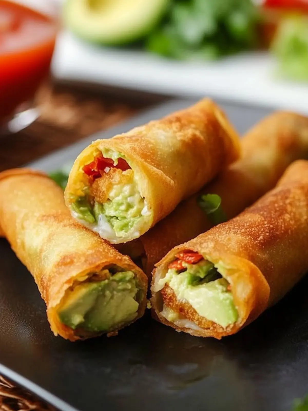Cheesecake Factory Avocado Egg Rolls You'll Crave Daily! 2 Cheesesteak Factory Avocado Egg Rolls