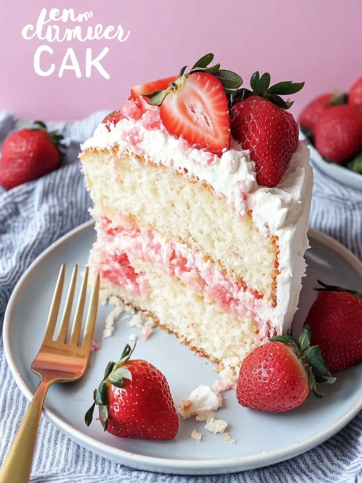 Delightful Strawberry Cream Chiffon Cake for Fluffy Indulgence 4 Strawberry Cream Chiffon Cake
