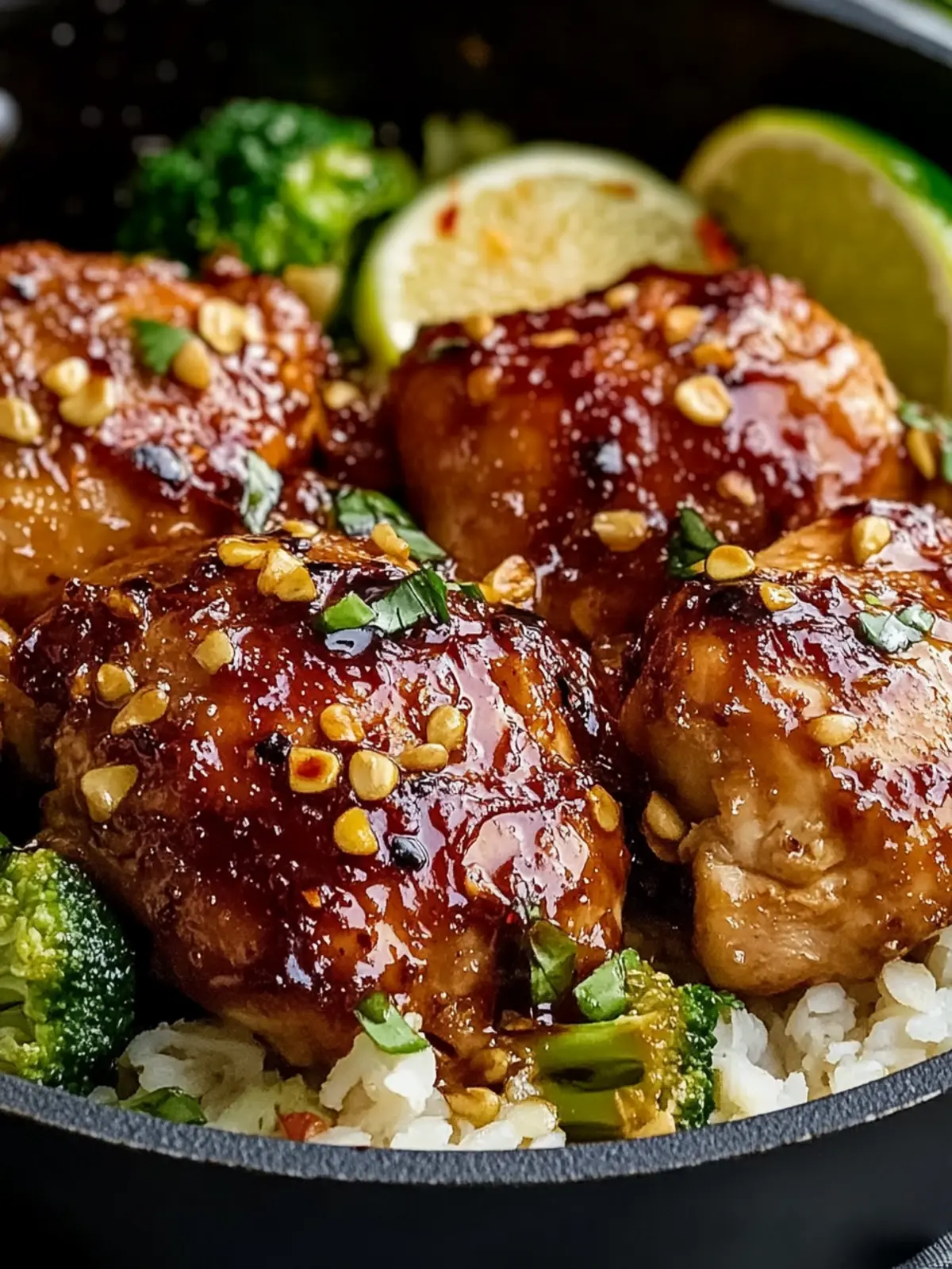 Savor Sweet and Spicy Hot Honey Garlic Skillet Chicken 3 Hot Honey Garlic Skillet Chicken