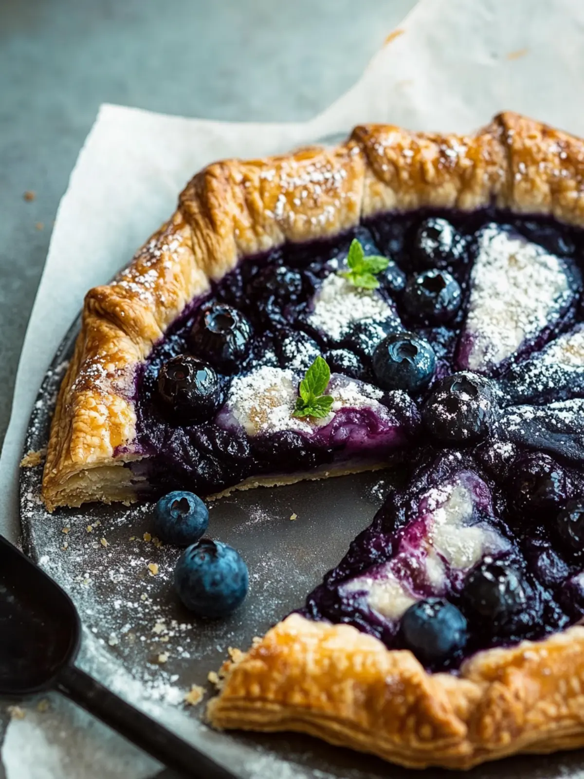 Rustic Blueberry Galette Easy Recipe for Summer Bliss 4 Blueberry Galette