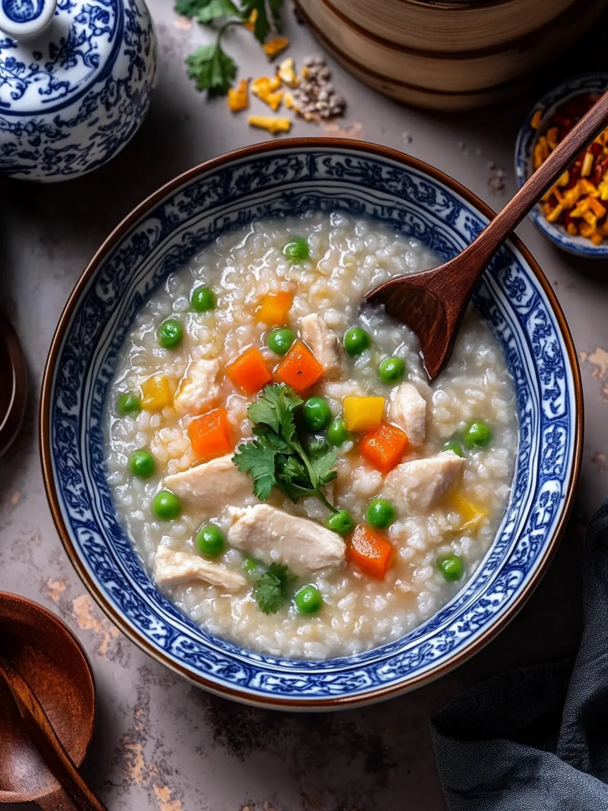 Comforting Chinese Chicken Congee for Quick Cozy Meals 3 Chinese Chicken Congee