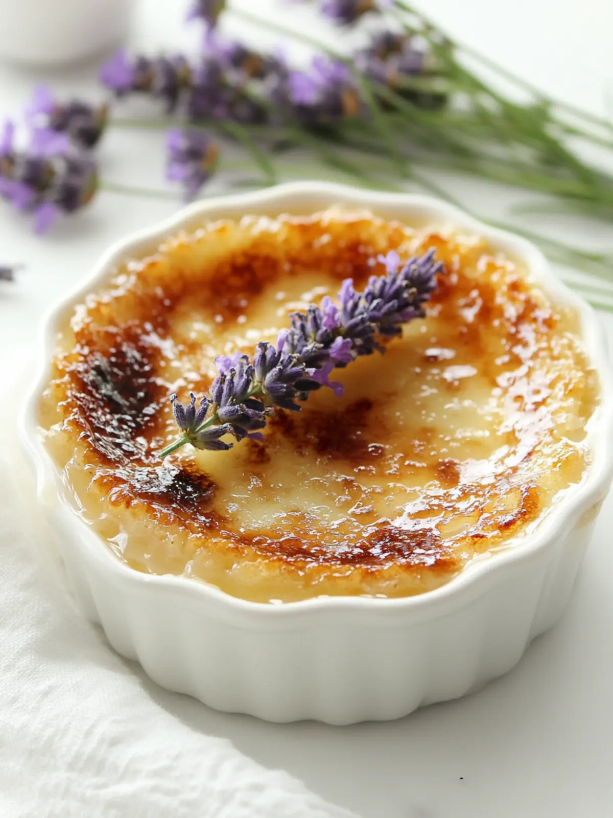 Lavender Creme Brûlée: Delightful Floral Elegance at Home 2 Lavender Creme Brûlée