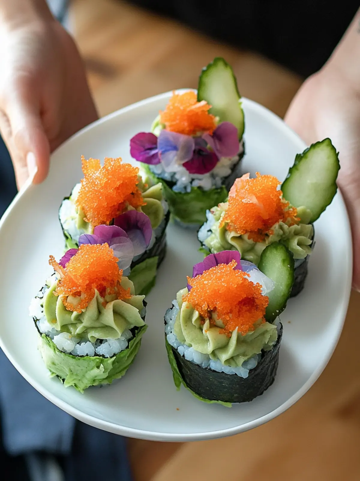 Vegan Sushi Cupcakes: Fun, Colorful Bites You'll Love 3 Vegan Sushi Cupcakes