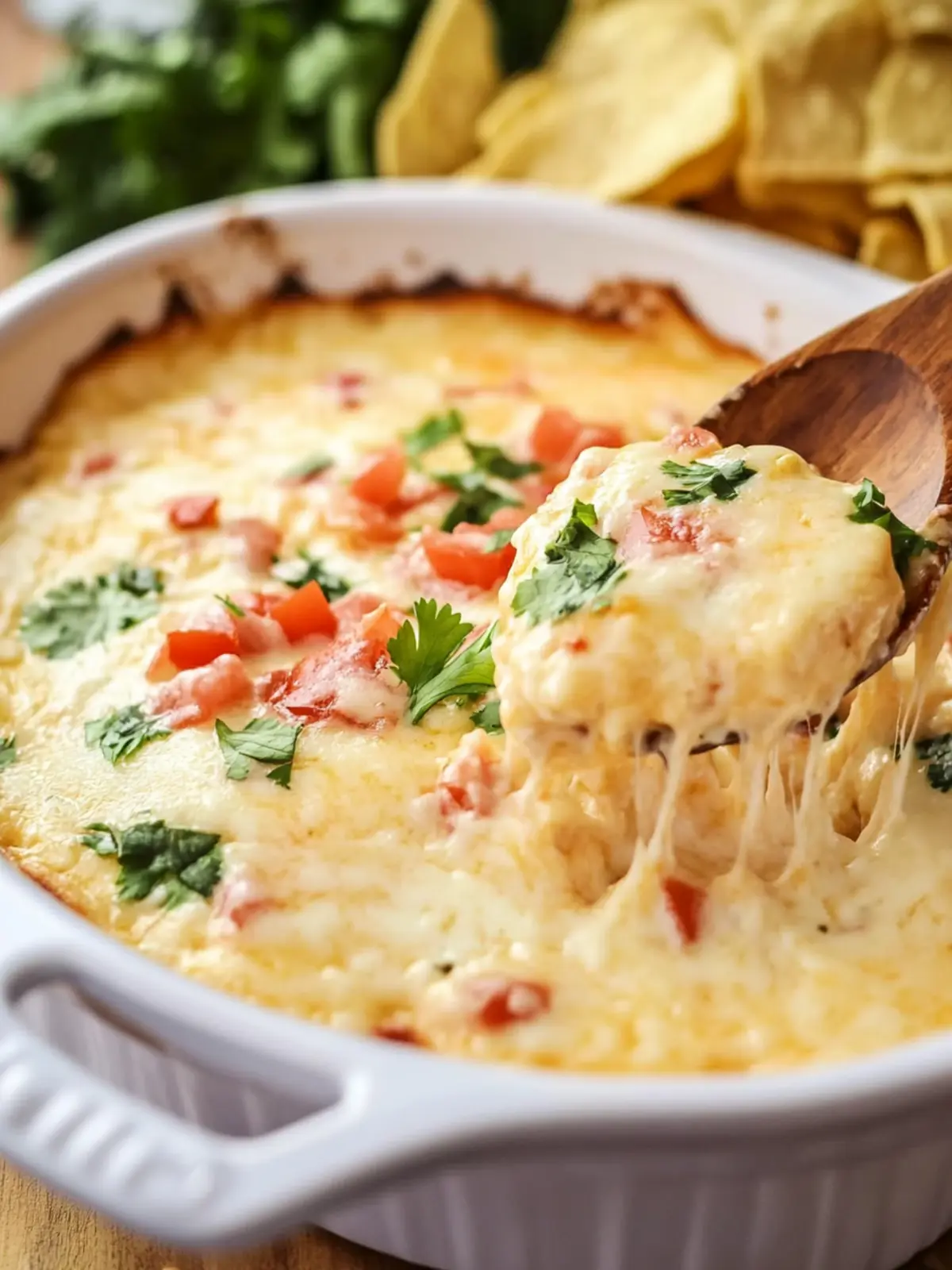 4-Ingredient Oven-Baked Queso Dip: Creamy, Cheesy Bliss! 2 4-Ingredient Oven-Baked Queso Dip