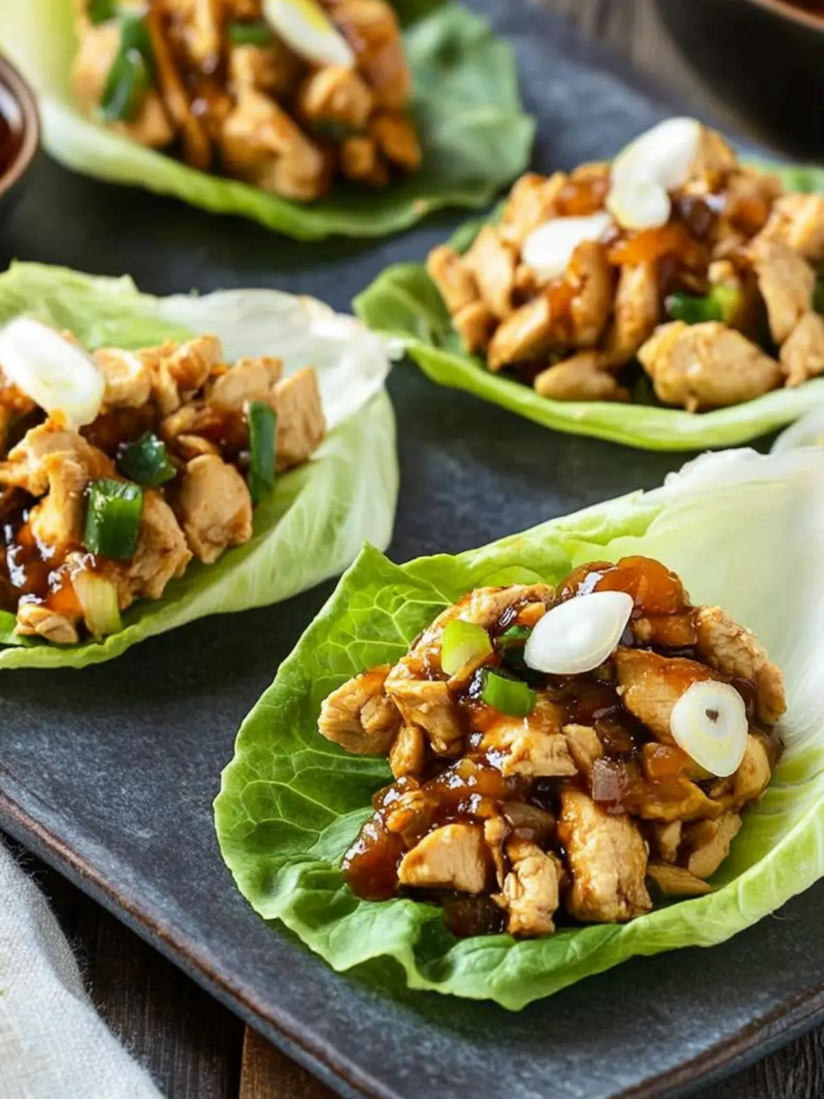 Delicious Chicken Lettuce Wraps P.F. Chang s-Style in 30 Minutes 4 Chicken Lettuce Wraps (P.F. Chang s-Style)