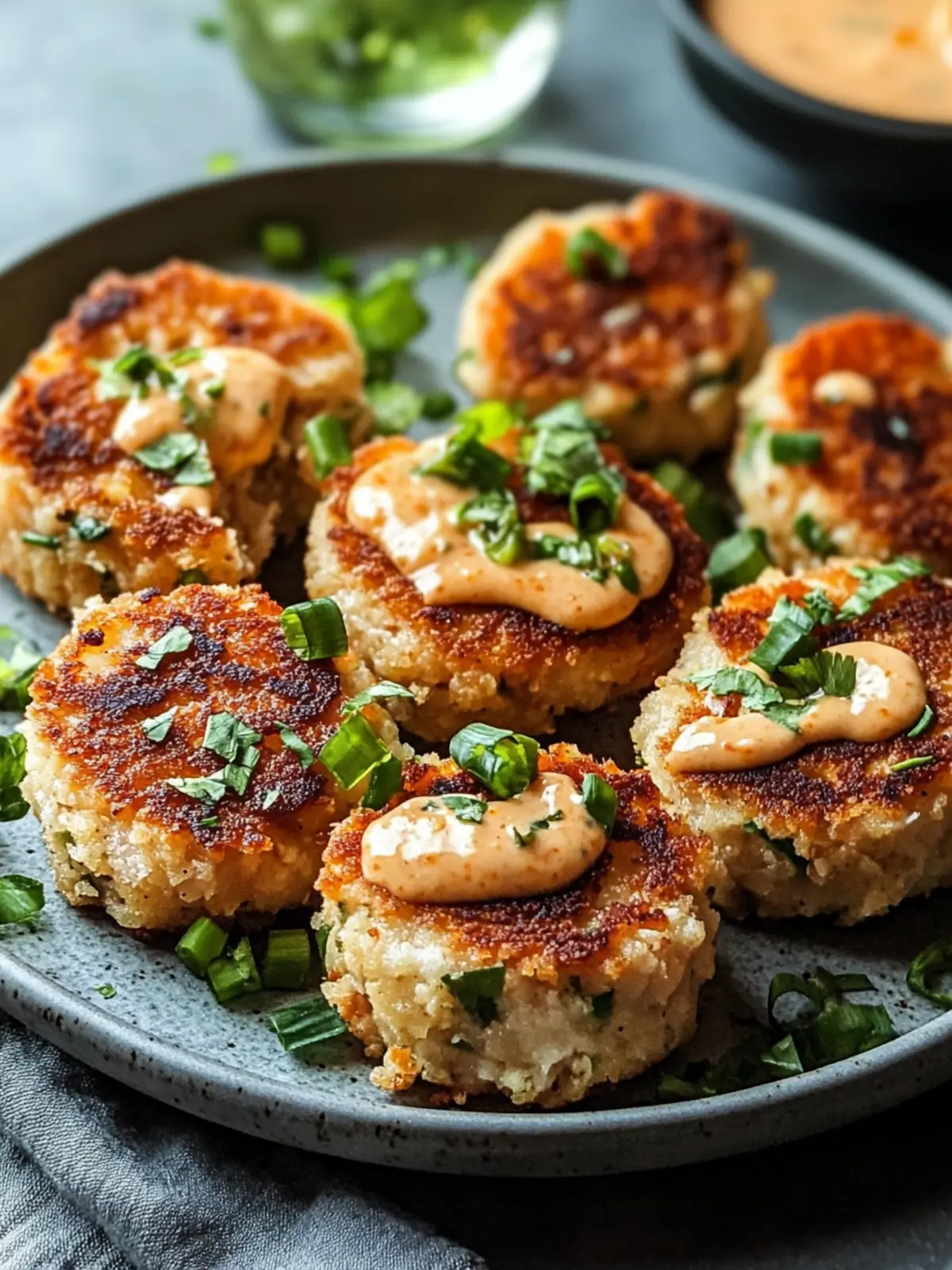 Savory Asian Tuna Cakes with Spicy Mayo You ll Love! 2 Asian Tuna Cakes with Spicy Mayo