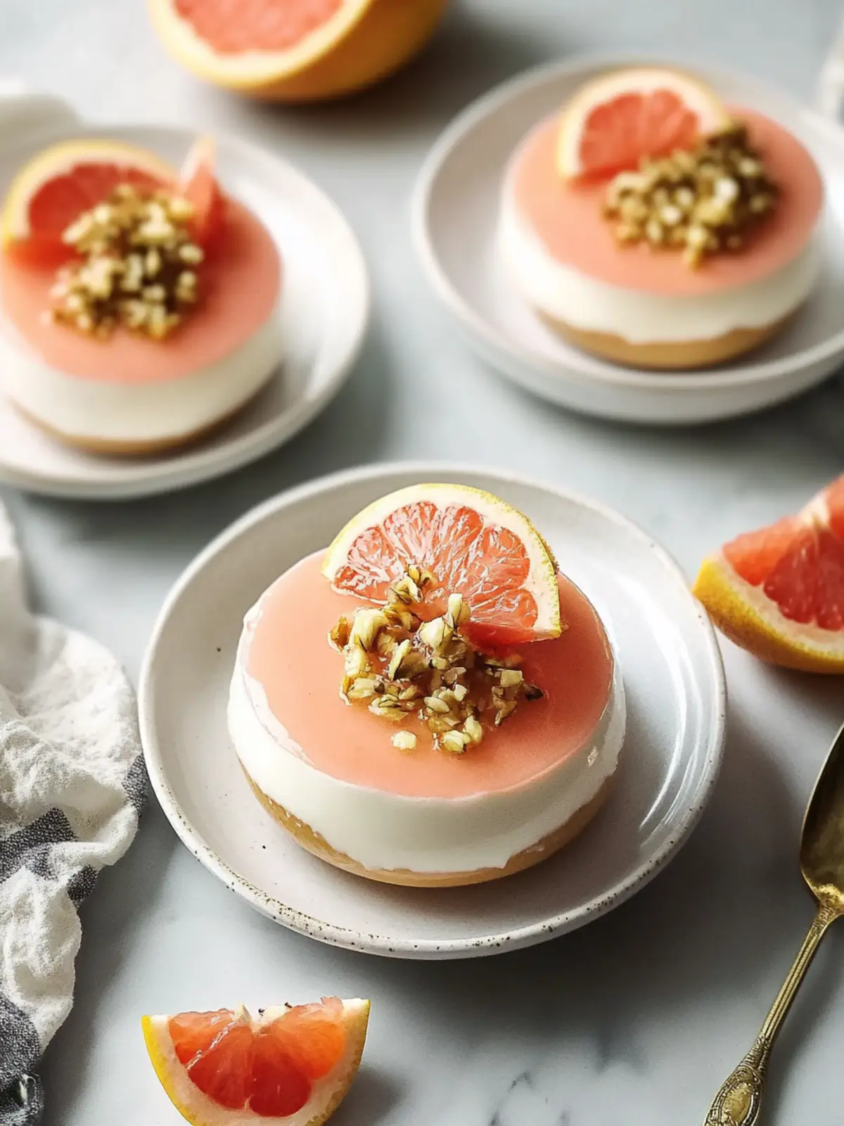 Zesty Grapefruit Panna Cotta for a Refreshing Dessert Delight 4 Grapefruit Panna Cotta