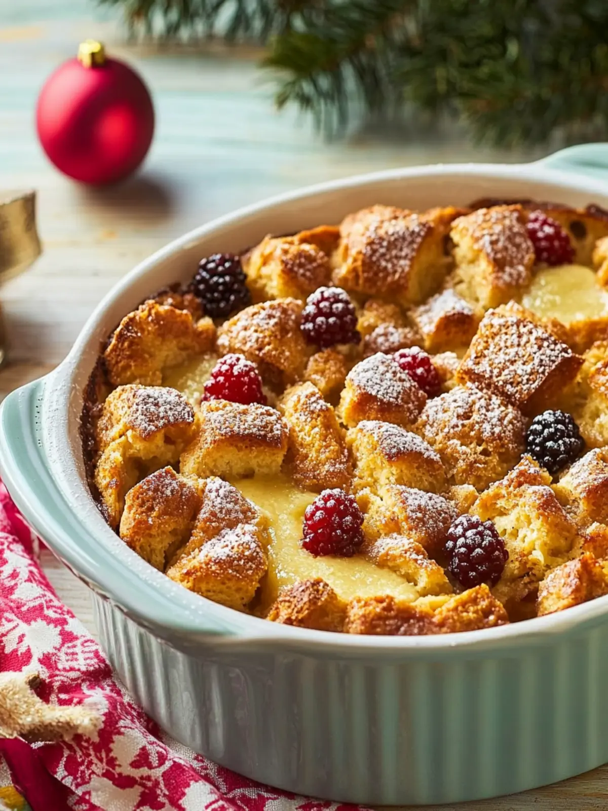 Cozy Up with Eggnog Bread Pudding for Holiday Bliss 4 Eggnog Bread Pudding