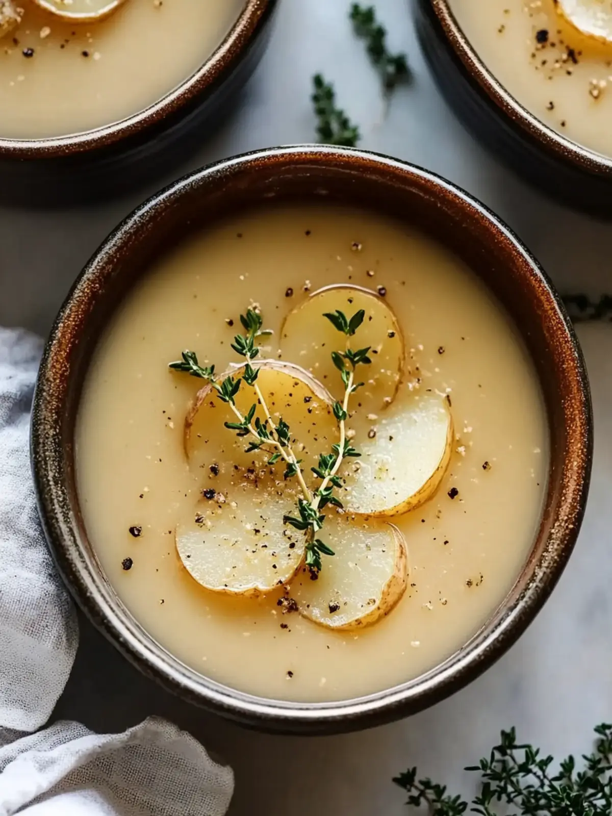 Caramelized Onion and Potato Soup for Cozy Nights In 4 Caramelized Onion and Potato Soup