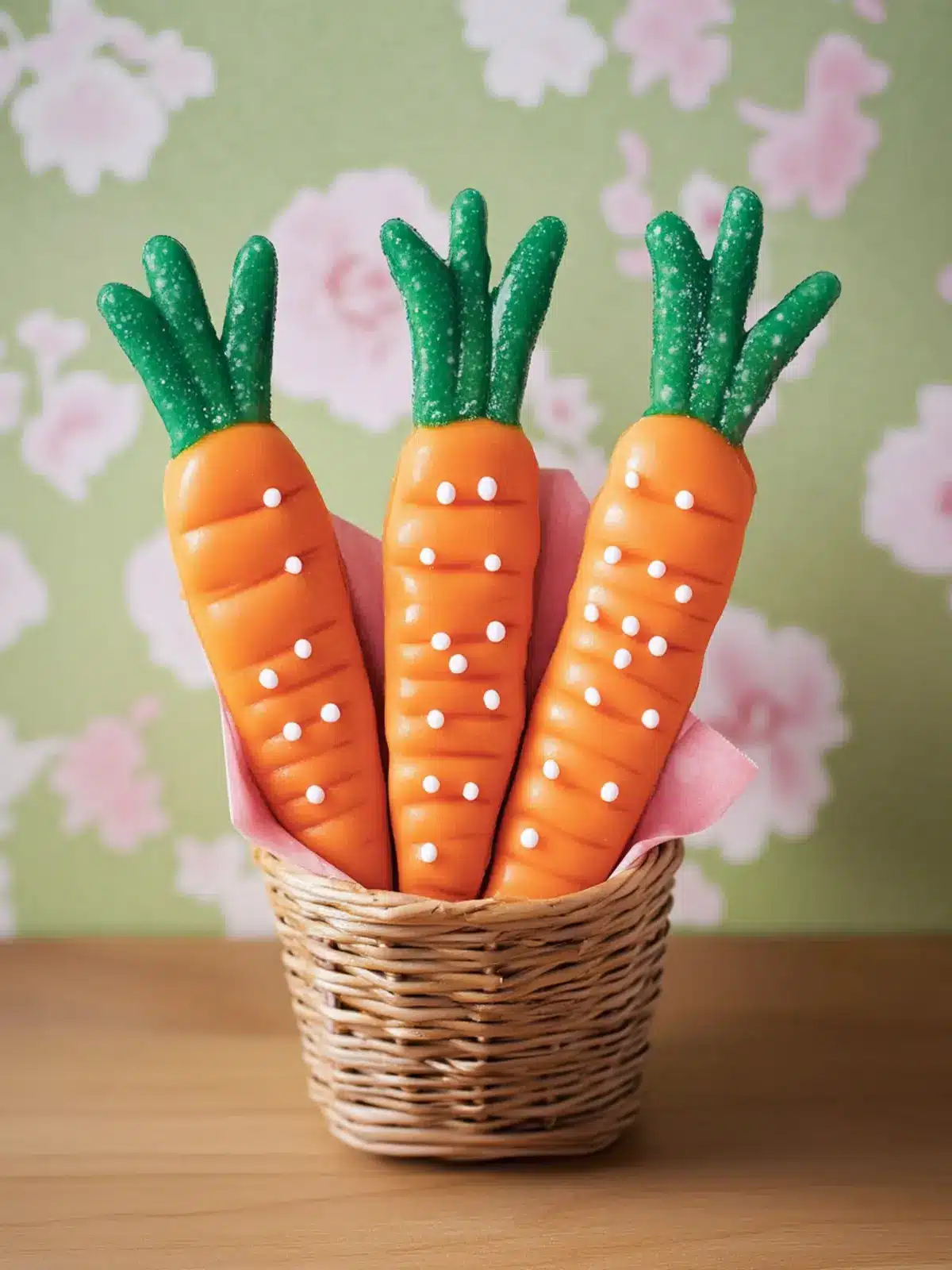 Carrot-Shaped Candy Pretzels: Fun Treats for Spring Celebrations 4 Carrot-Shaped Candy Pretzels