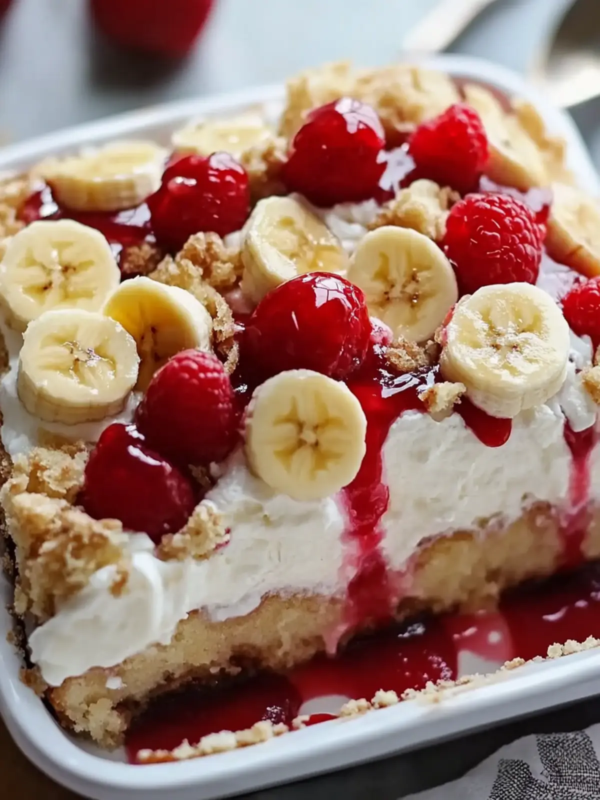 Irresistible Banana Split Dump Cake for Effortless Fun 3 Banana Split Dump Cake