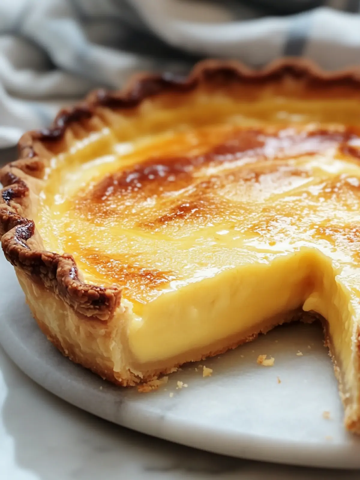 Irresistible French Custard Pie with Apples for Sweet Moments 4 French Custard Pie