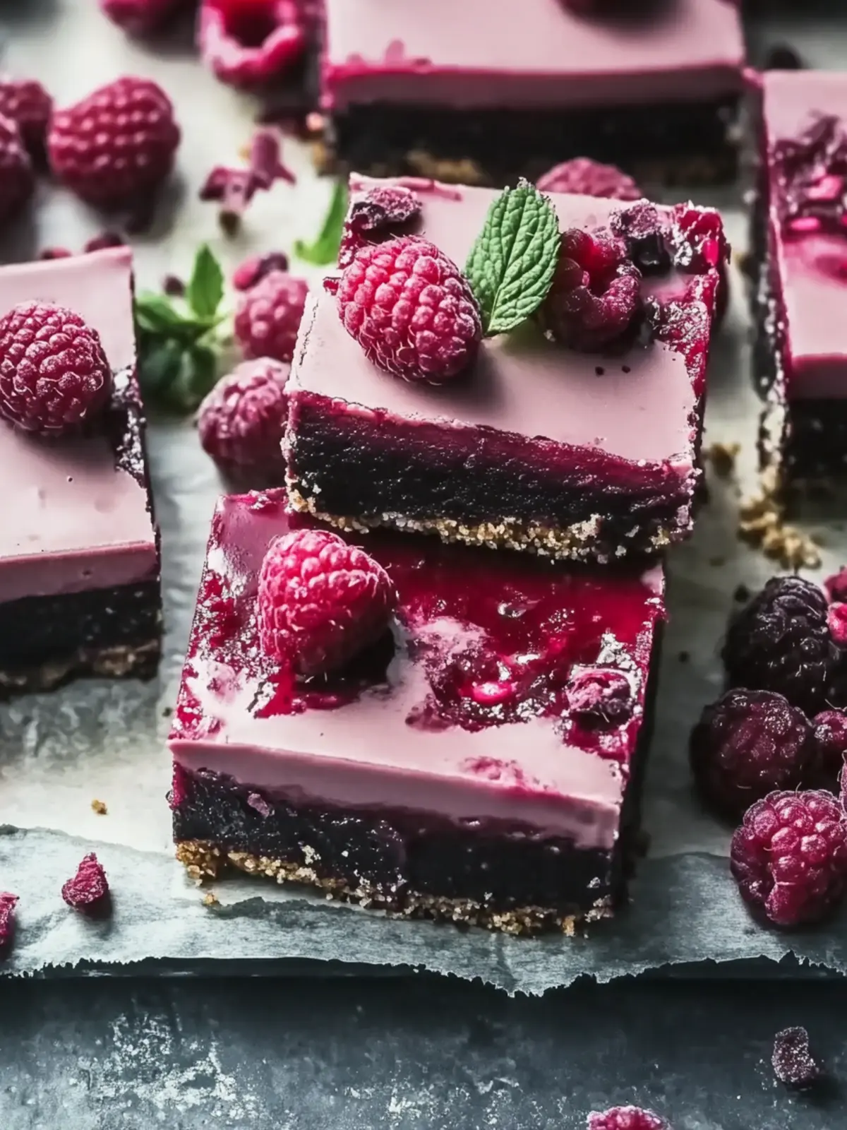 Decadent Dark Raspberry Bars Your New Favorite Dessert Delight 2 Decadent Dark Raspberry Bars: Your New Favorite Dessert