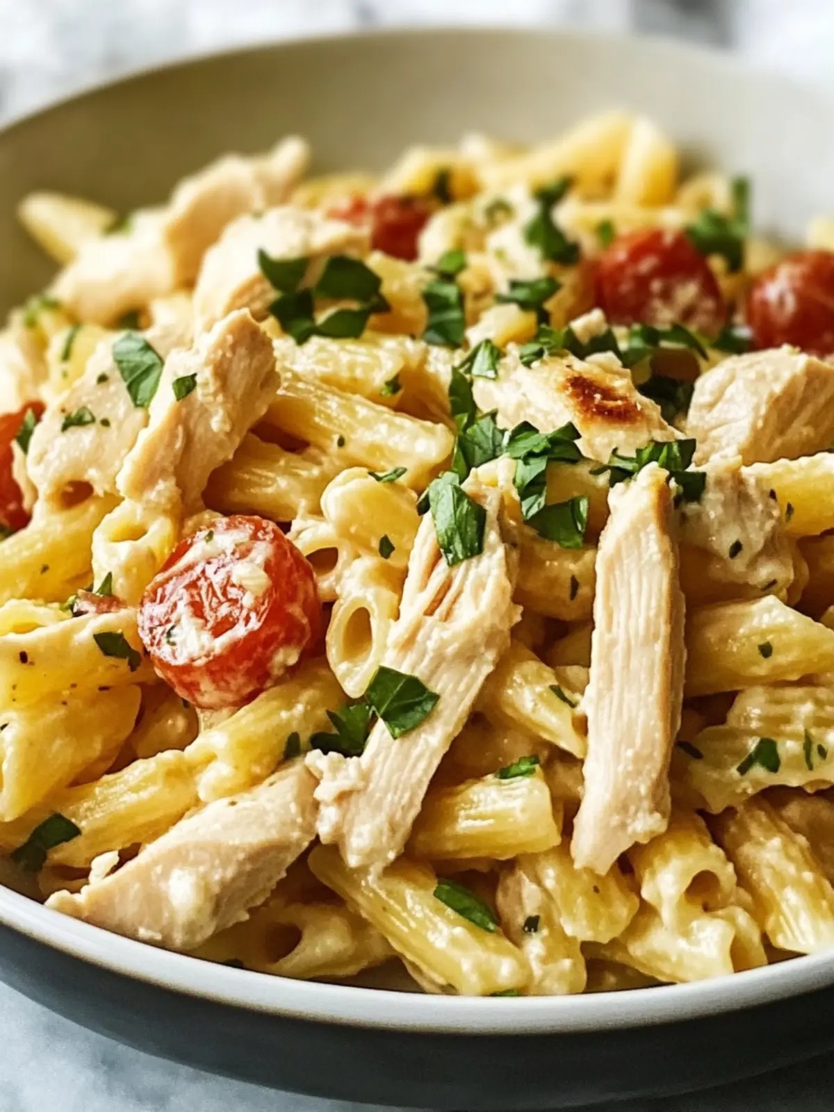Garlic & Herb Rotisserie Chicken Pasta: Quick Family Delight 4 Rotisserie Chicken Pasta