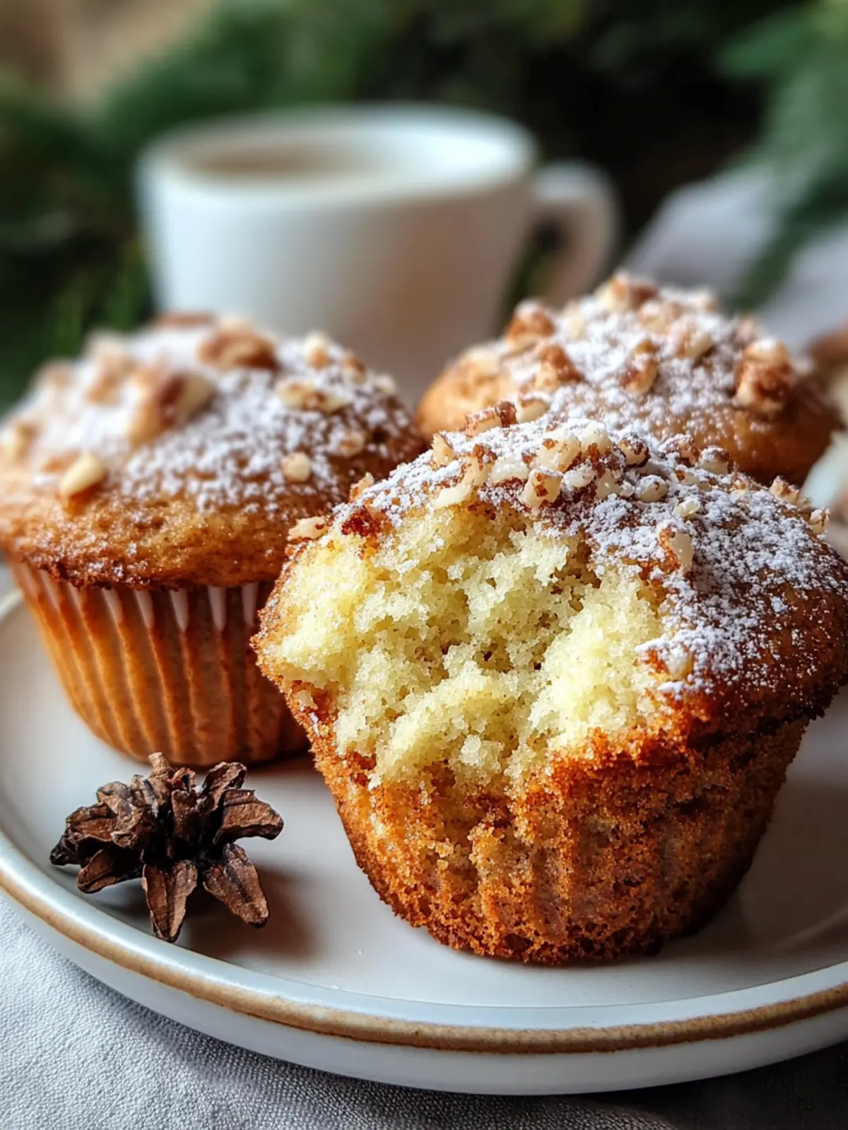 Festive Christmas Eggnog Muffins for a Cozy Holiday Treat 4 Christmas Eggnog Muffins