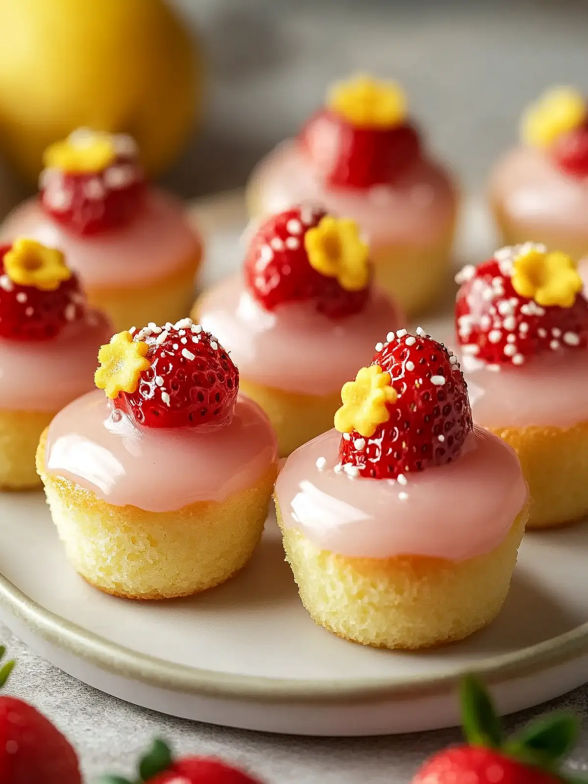 Sweetly Tangy Strawberry Lemonade Cake Bites for Summer Fun 2 Sweetly Tangy Strawberry Lemonade Cake Bites