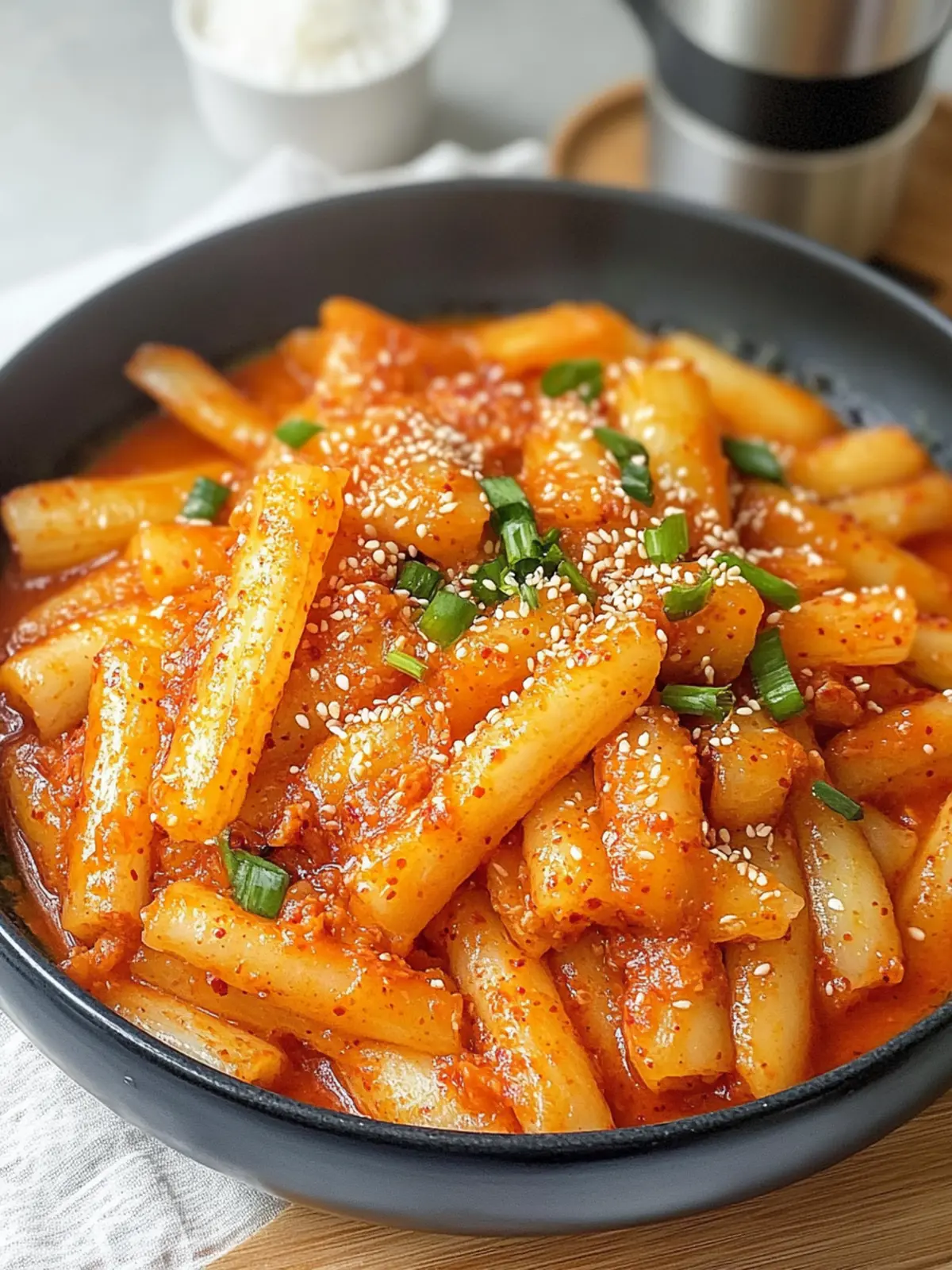 Easy Tteokbokki Korean Rice Cakes Recipe You ll Love to Make 2 Easy Tteokbokki Korean Rice Cakes Recipe (Video)